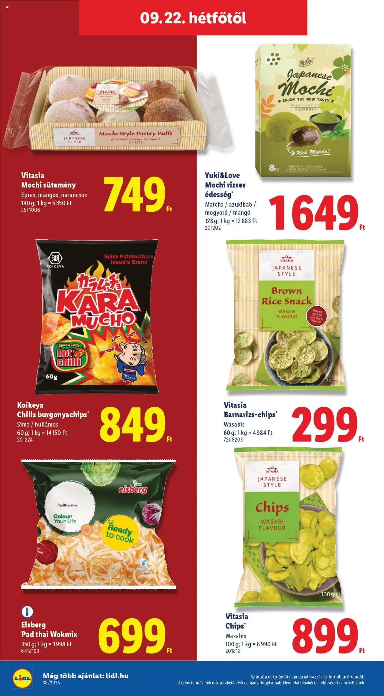 Lidl újság 2025.09.18. Akciós újság Lidl (2025-09-18 - 2025-09-24)