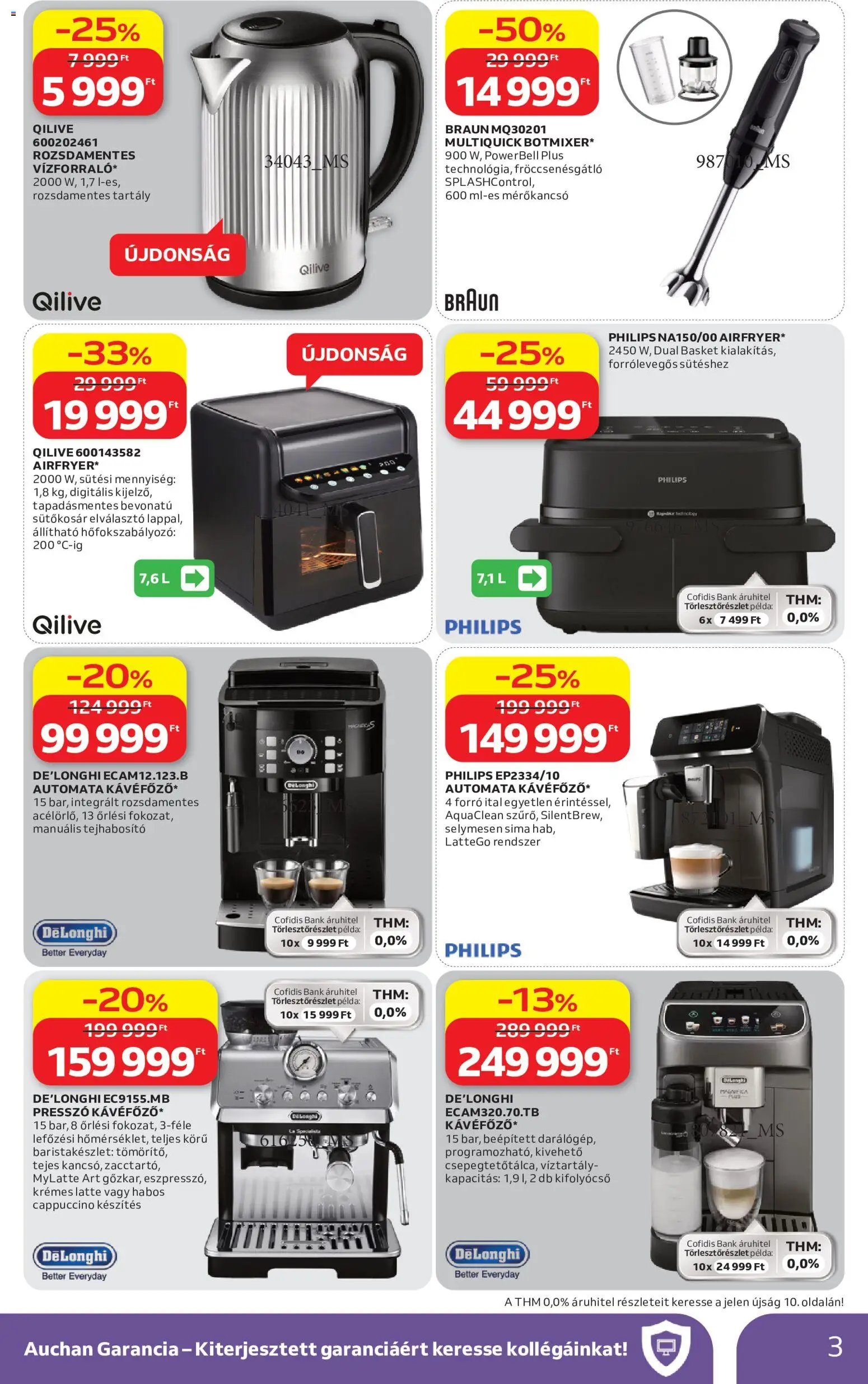 Auchan újság 2026.05.07. Auchan Elektronikai ajánlataink (2026-05-07 - 2026-05-20)