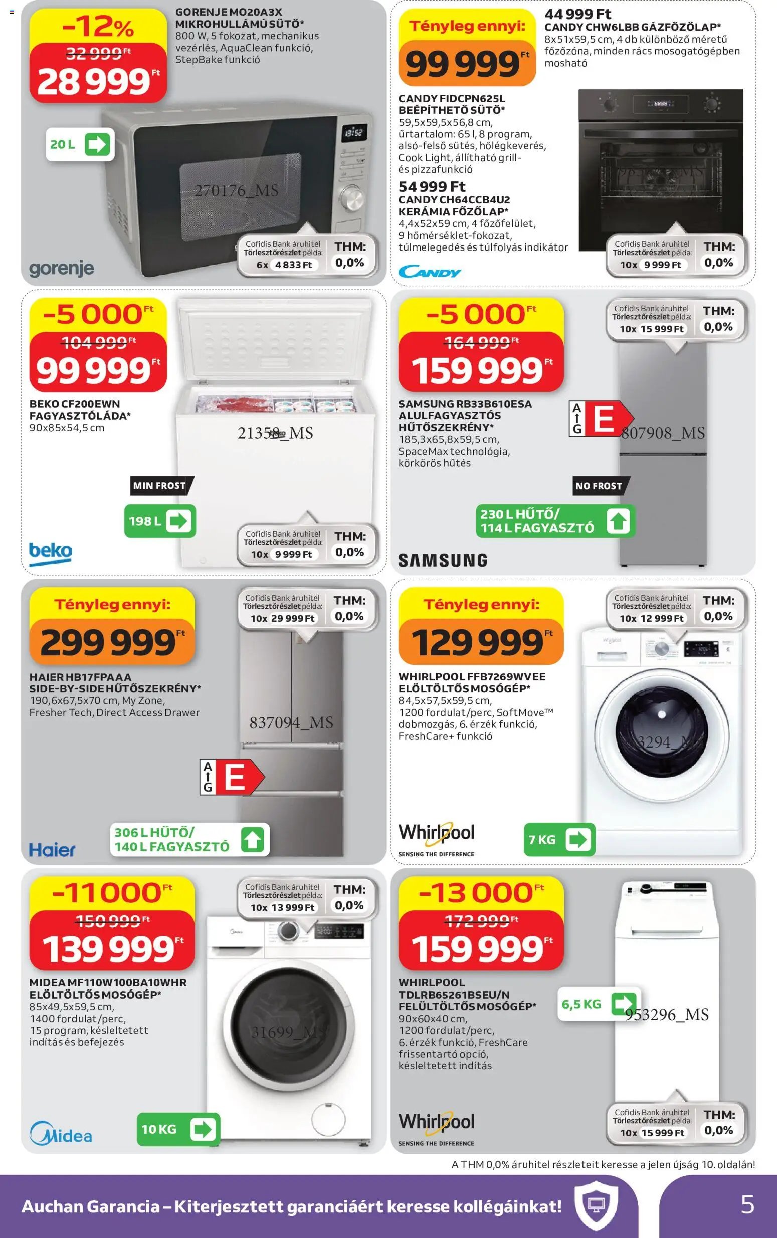Auchan újság 2026.05.07. Auchan Elektronikai ajánlataink (2026-05-07 - 2026-05-20)