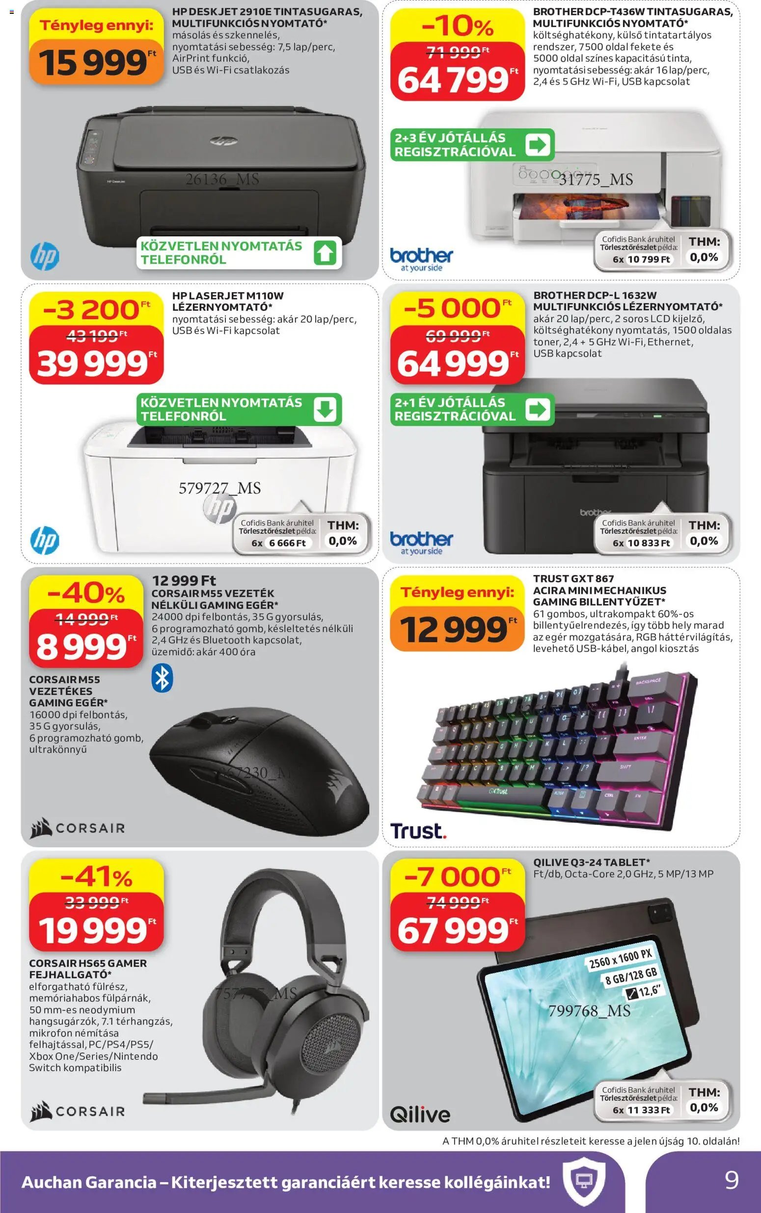 Auchan újság 2026.05.07. Auchan Elektronikai ajánlataink (2026-05-07 - 2026-05-20)