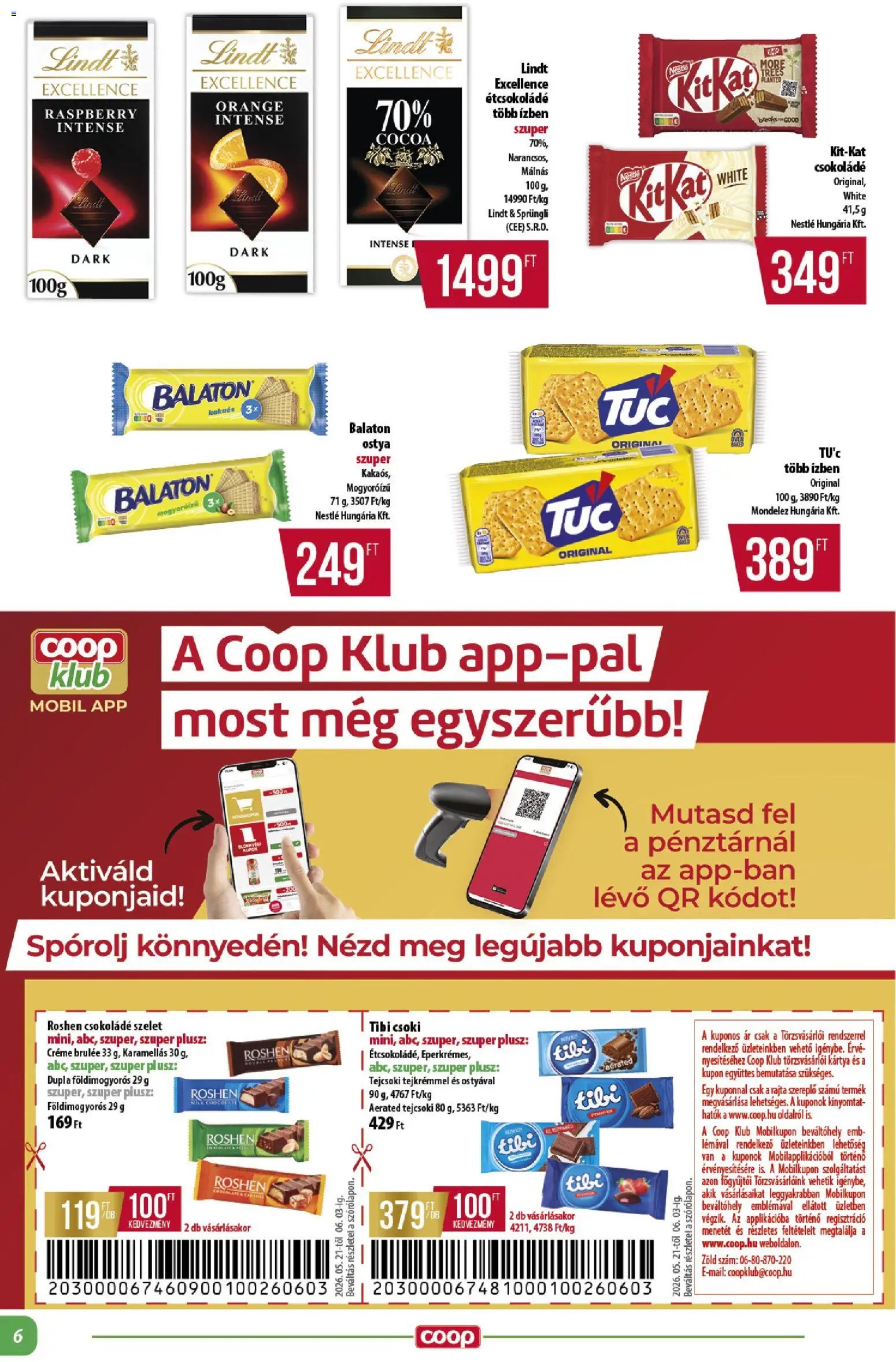 COOP újság 2026.05.21. COOP - Abc & szuper / Alföld Pro-Coop Zrt. (2026-05-21 - 2026-05-27)