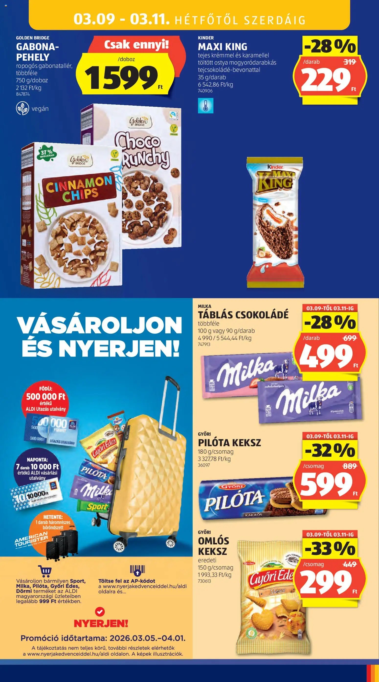 Aldi újság 2026.03.05. Aldi akciós újság (2026-03-05 - 2026-03-11)