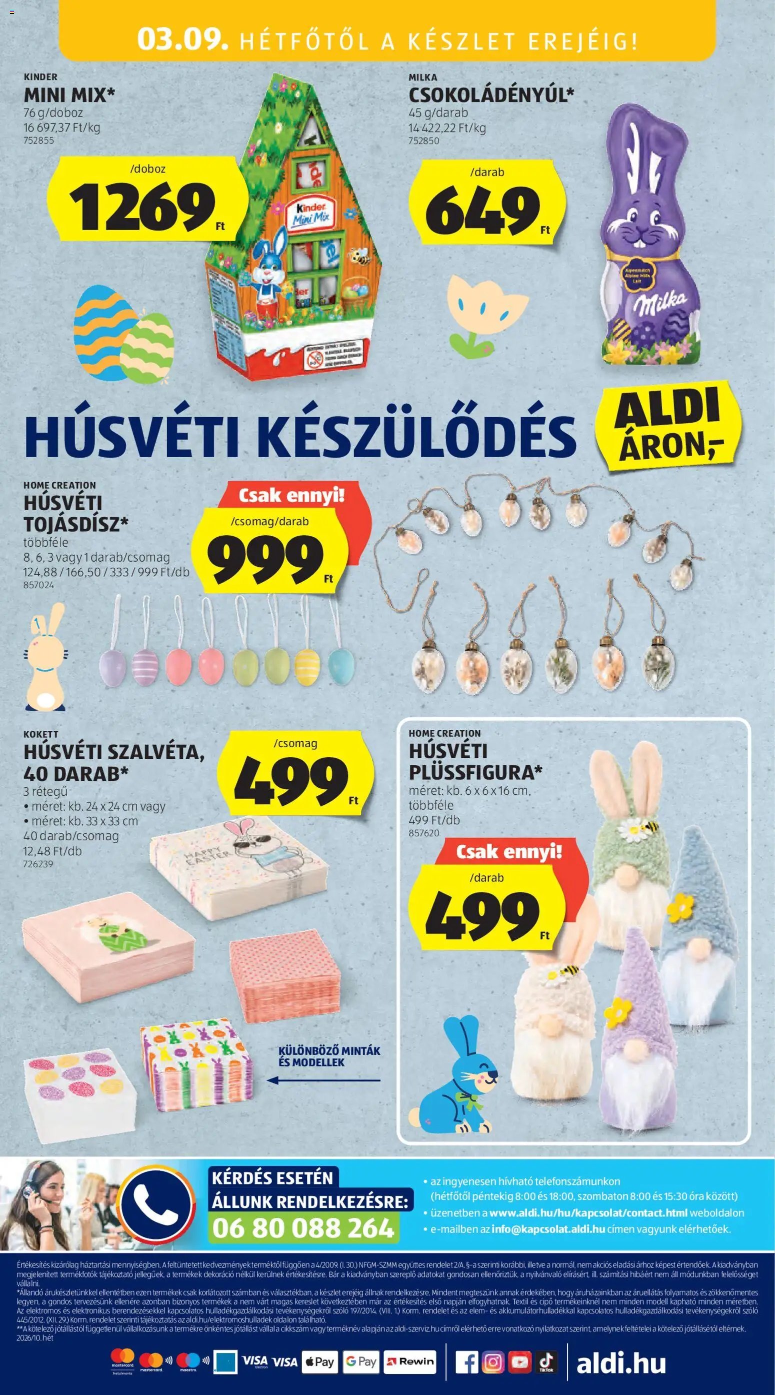 Aldi újság 2026.03.05. Aldi akciós újság (2026-03-05 - 2026-03-11)