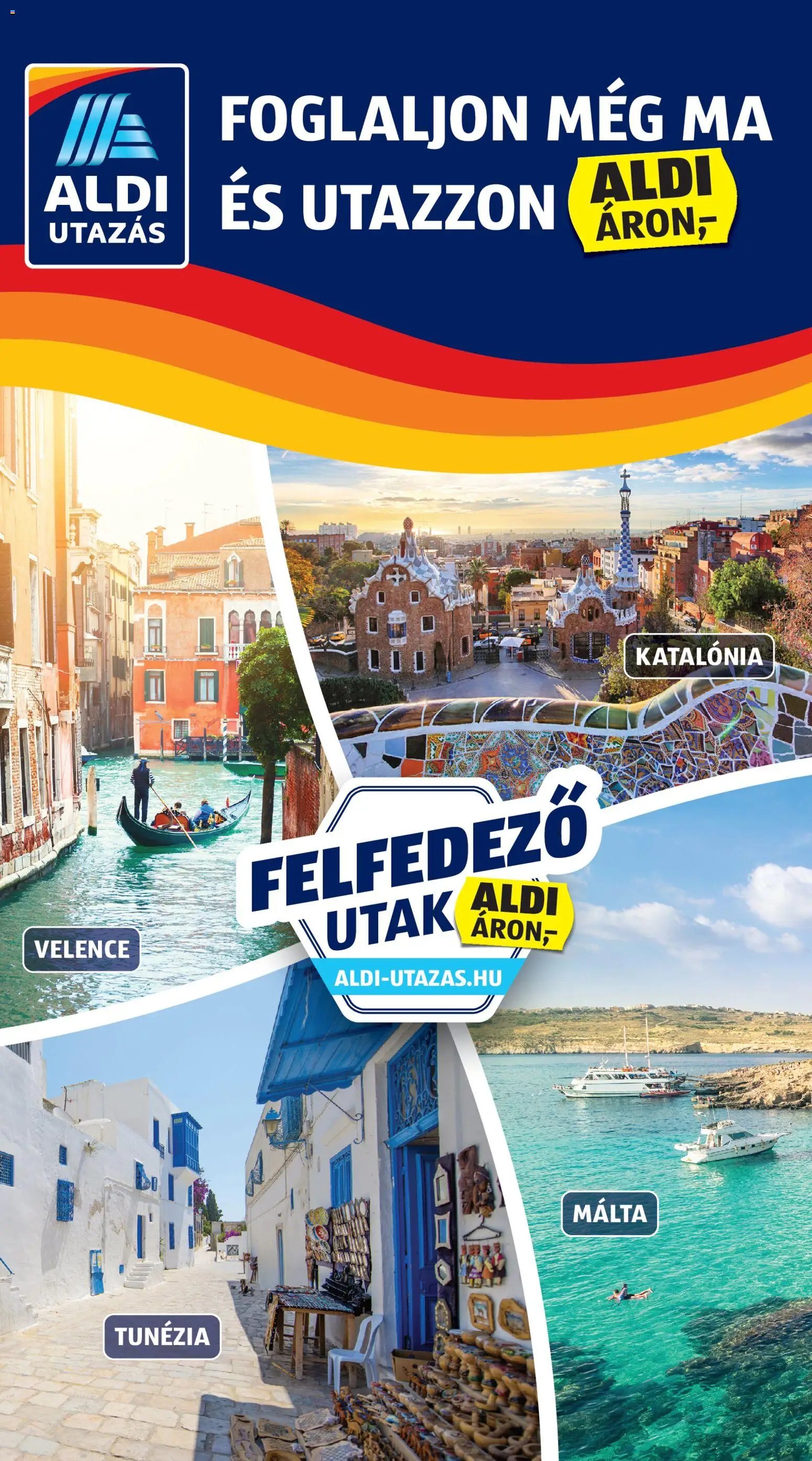 Aldi újság 2026.02.26. Utazás katalógus (2026-02-26 - 2026-03-04)