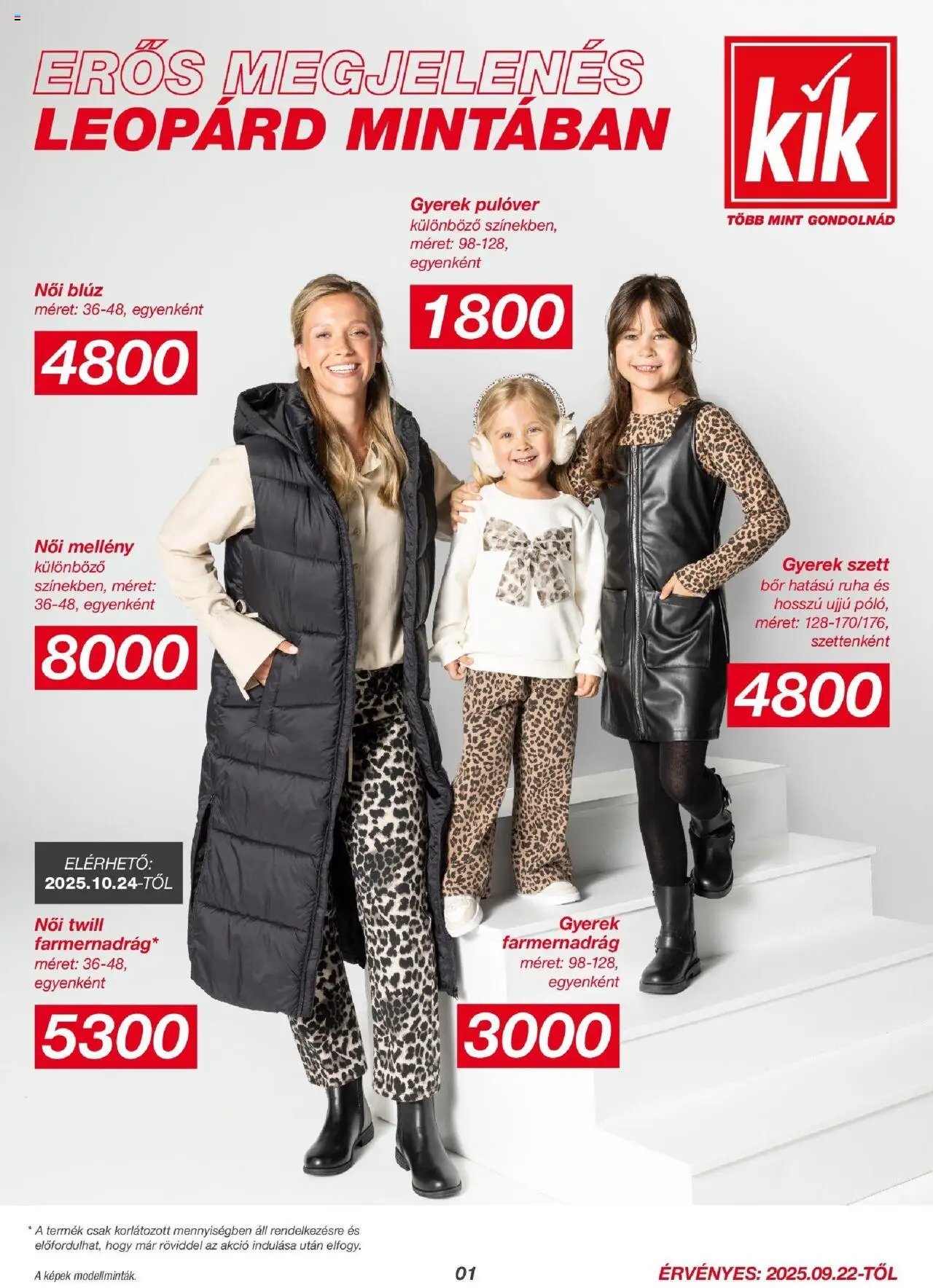 Kik újság 2025.09.22. Akciós újság KiK (2025-09-22)