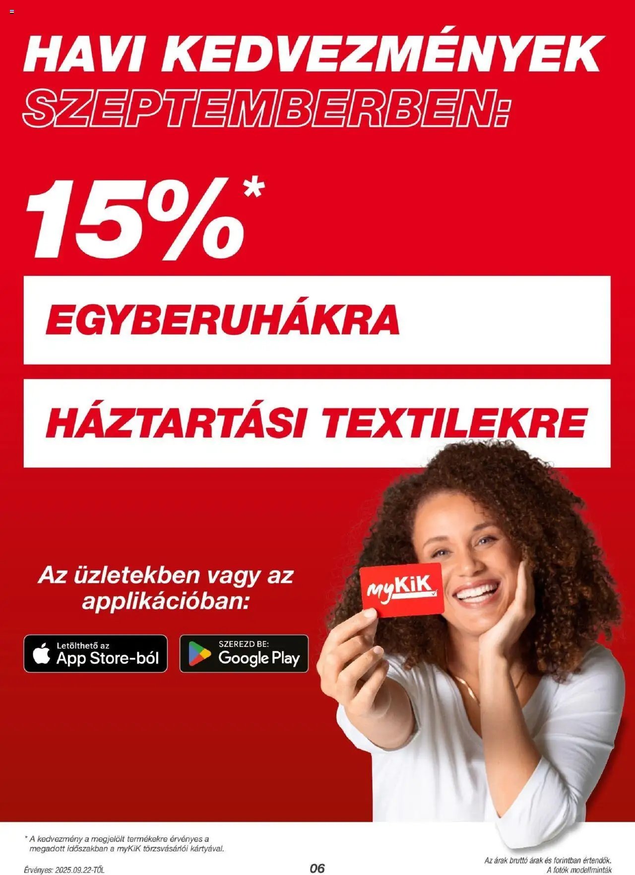 Kik újság 2025.09.22. Akciós újság KiK (2025-09-22)