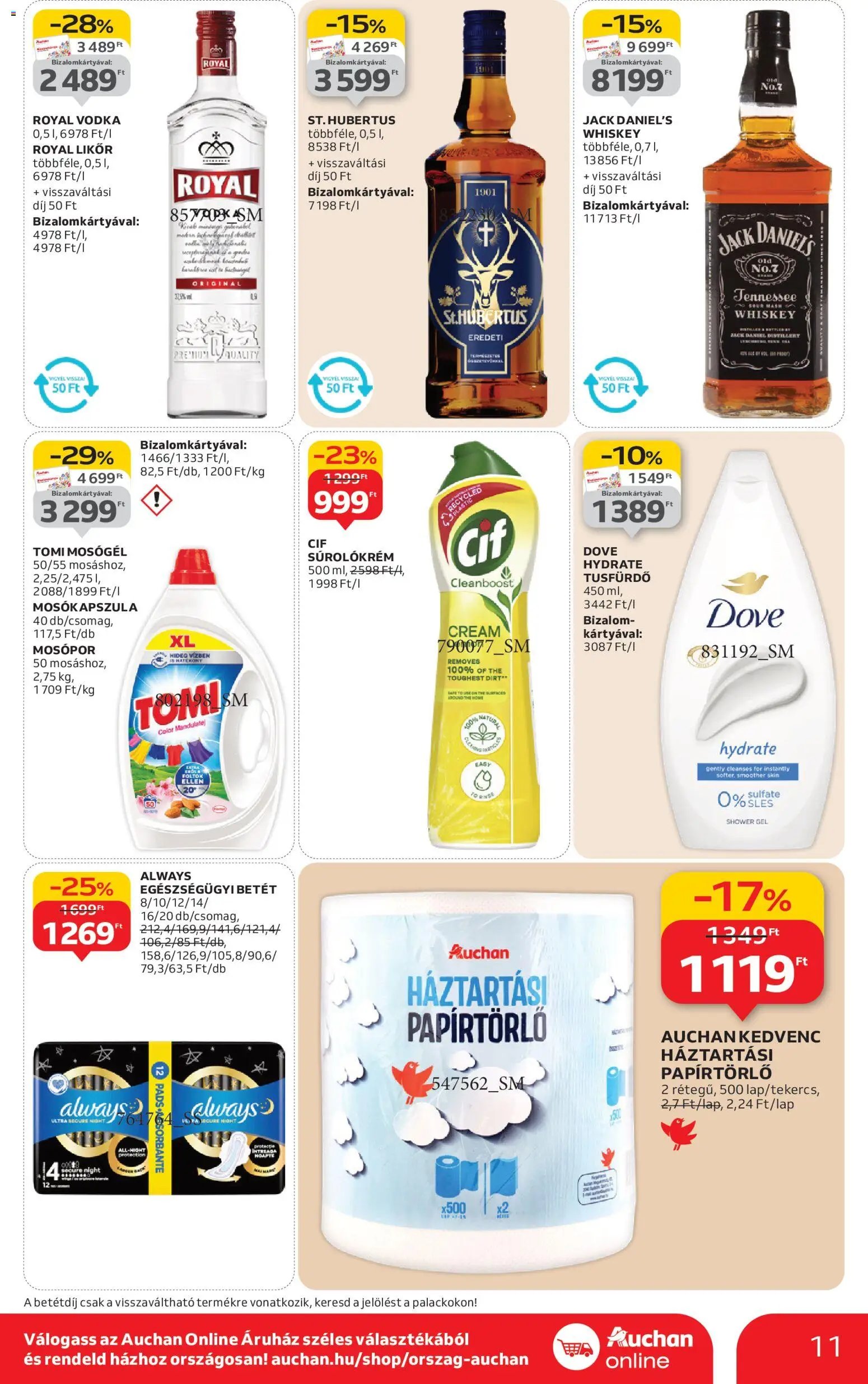 Auchan újság 2026.01.29. Szupermarket akciós újság (2026-01-29 - 2026-02-04)