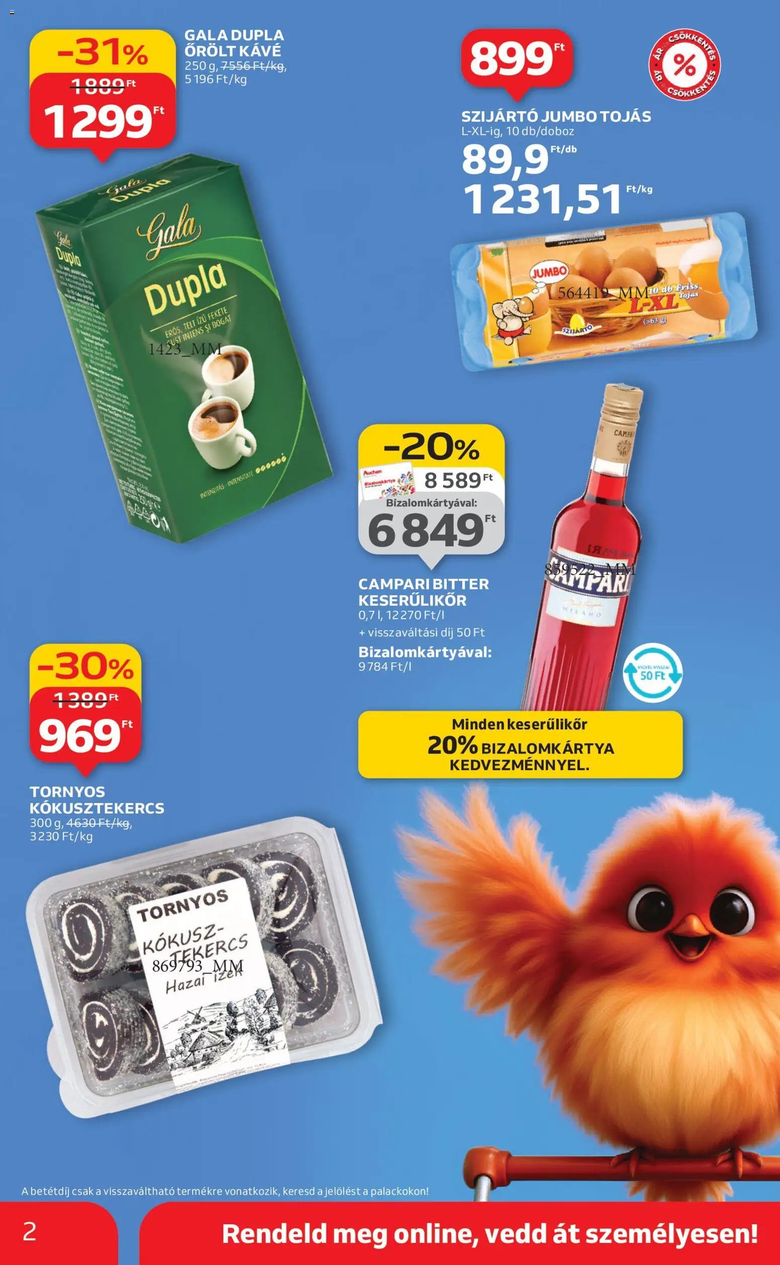 Auchan újság 2026.01.29. Szupermarket akciós újság (2026-01-29 - 2026-02-04)