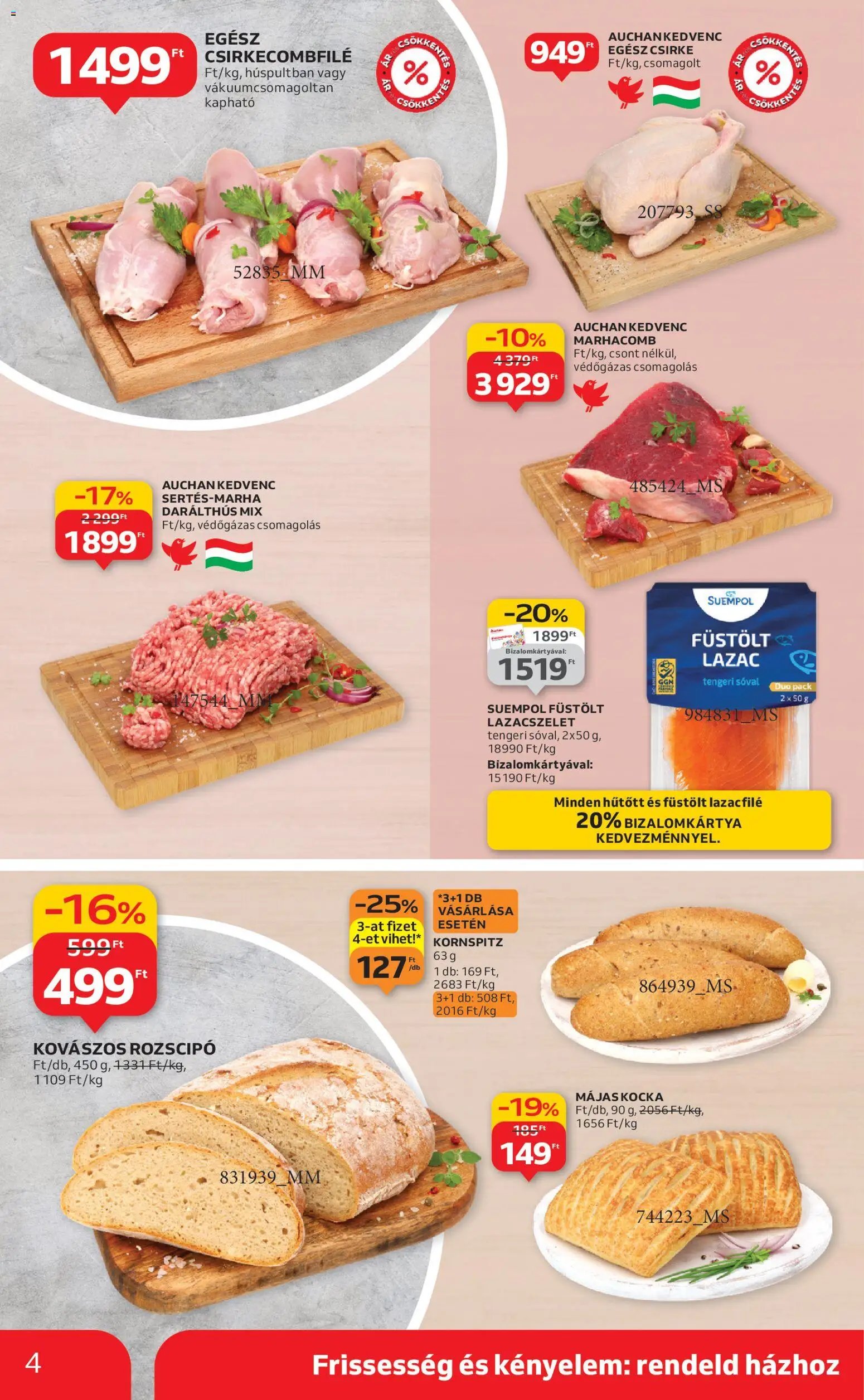 Auchan újság 2026.01.29. Szupermarket akciós újság (2026-01-29 - 2026-02-04)