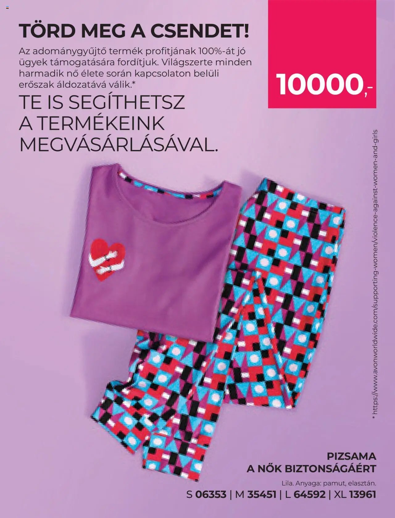 Avon újság 2025.09.01. Katalógus AVON - Adománygyűjtő katalógus (2025-09-01 - 2025-09-30)