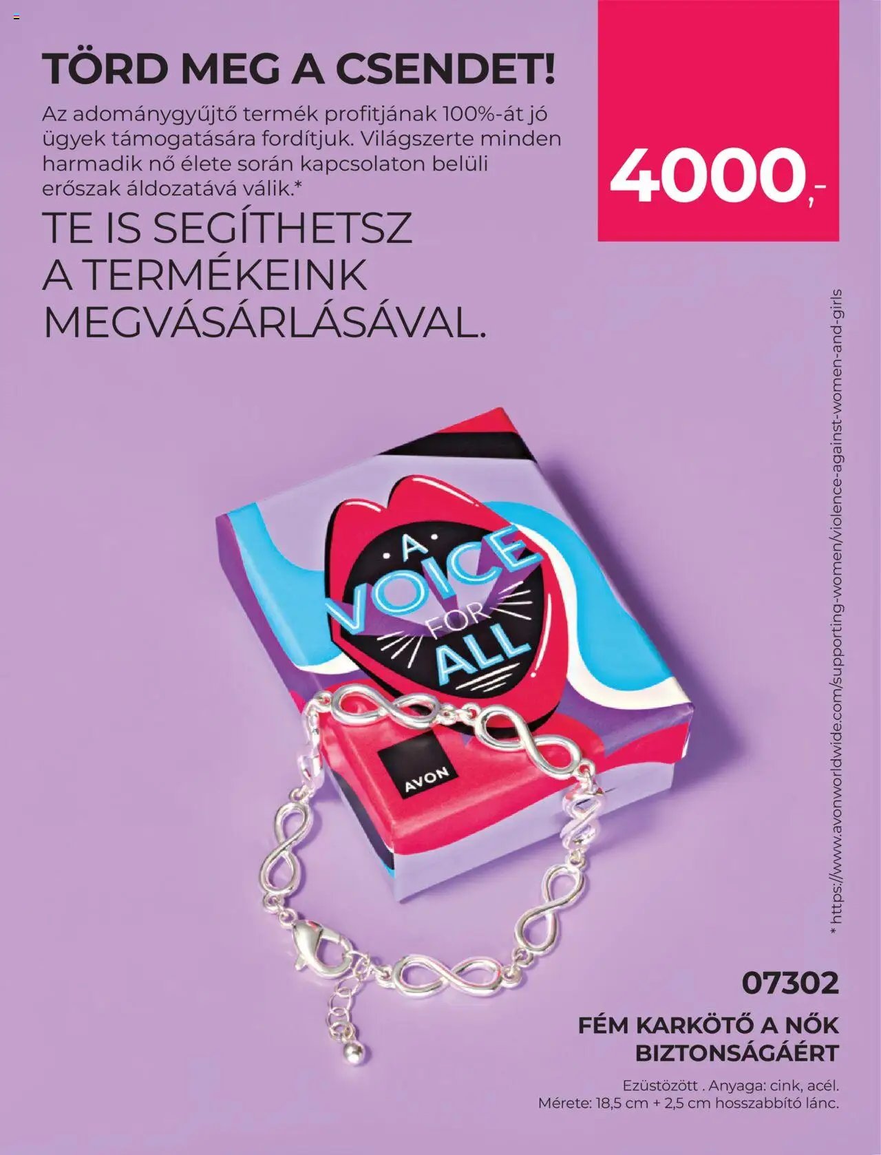 Avon újság 2025.09.01. Katalógus AVON - Adománygyűjtő katalógus (2025-09-01 - 2025-09-30)
