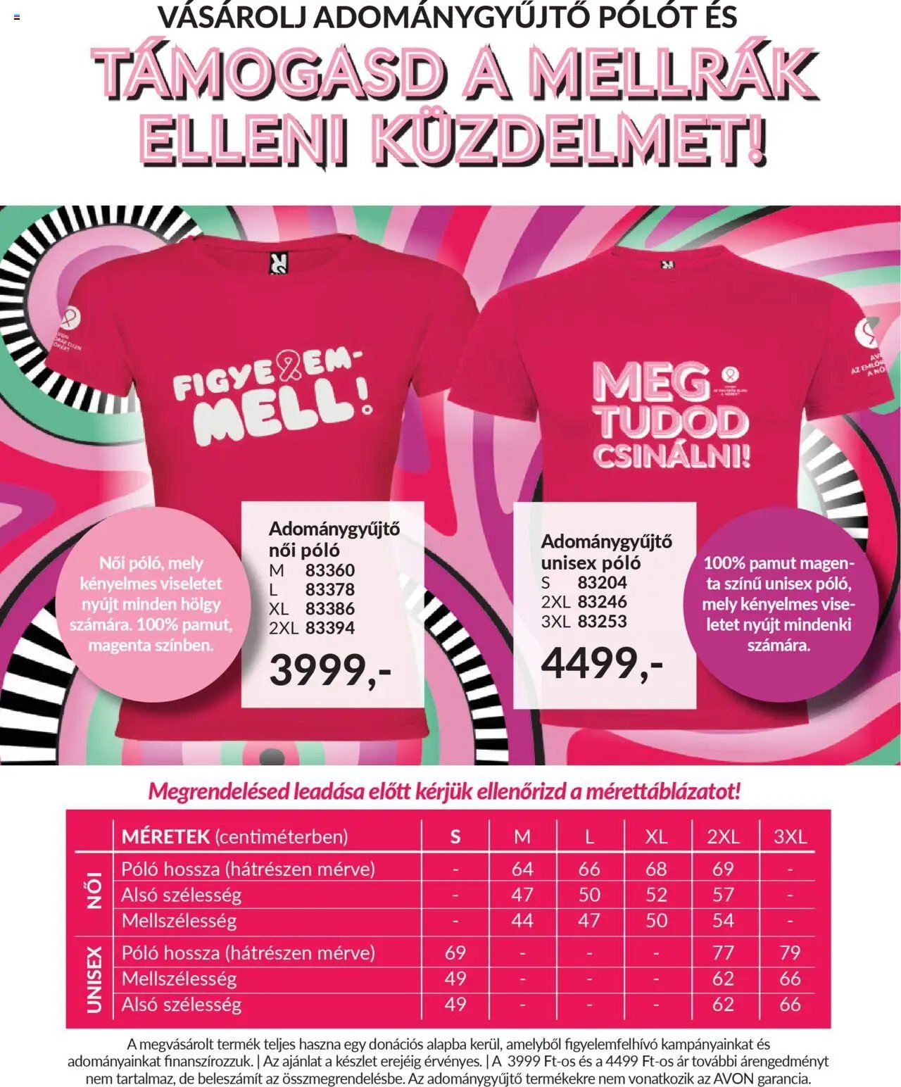 Avon újság 2025.09.01. Katalógus AVON - Adománygyűjtő katalógus (2025-09-01 - 2025-09-30)