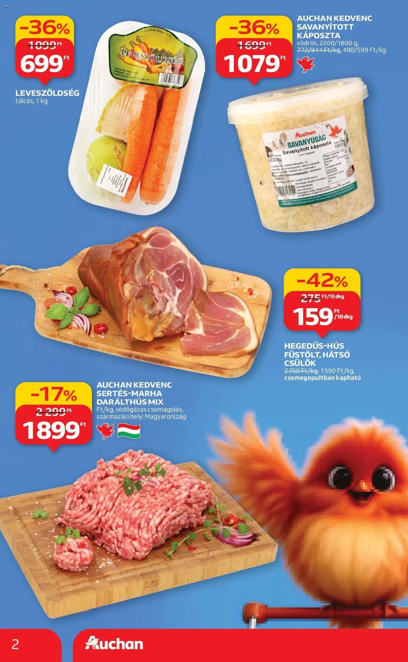 Auchan újság 2025.12.18. Szeged Akciós újság Auchan (2025-12-18 - 2025-12-24)