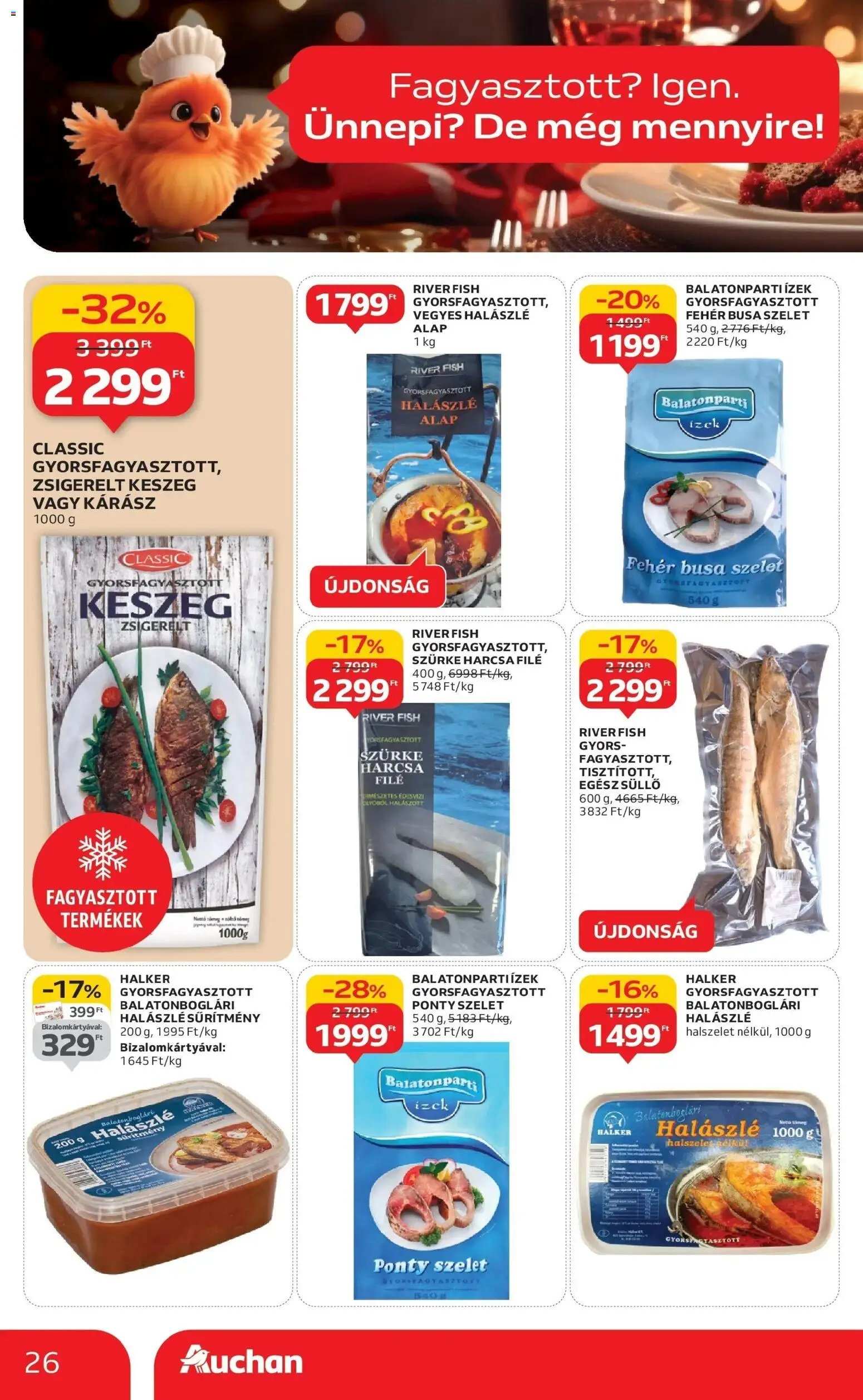 Auchan újság 2025.11.20. Kecskemét Akciós újság Auchan (2025-11-20 - 2025-11-26)