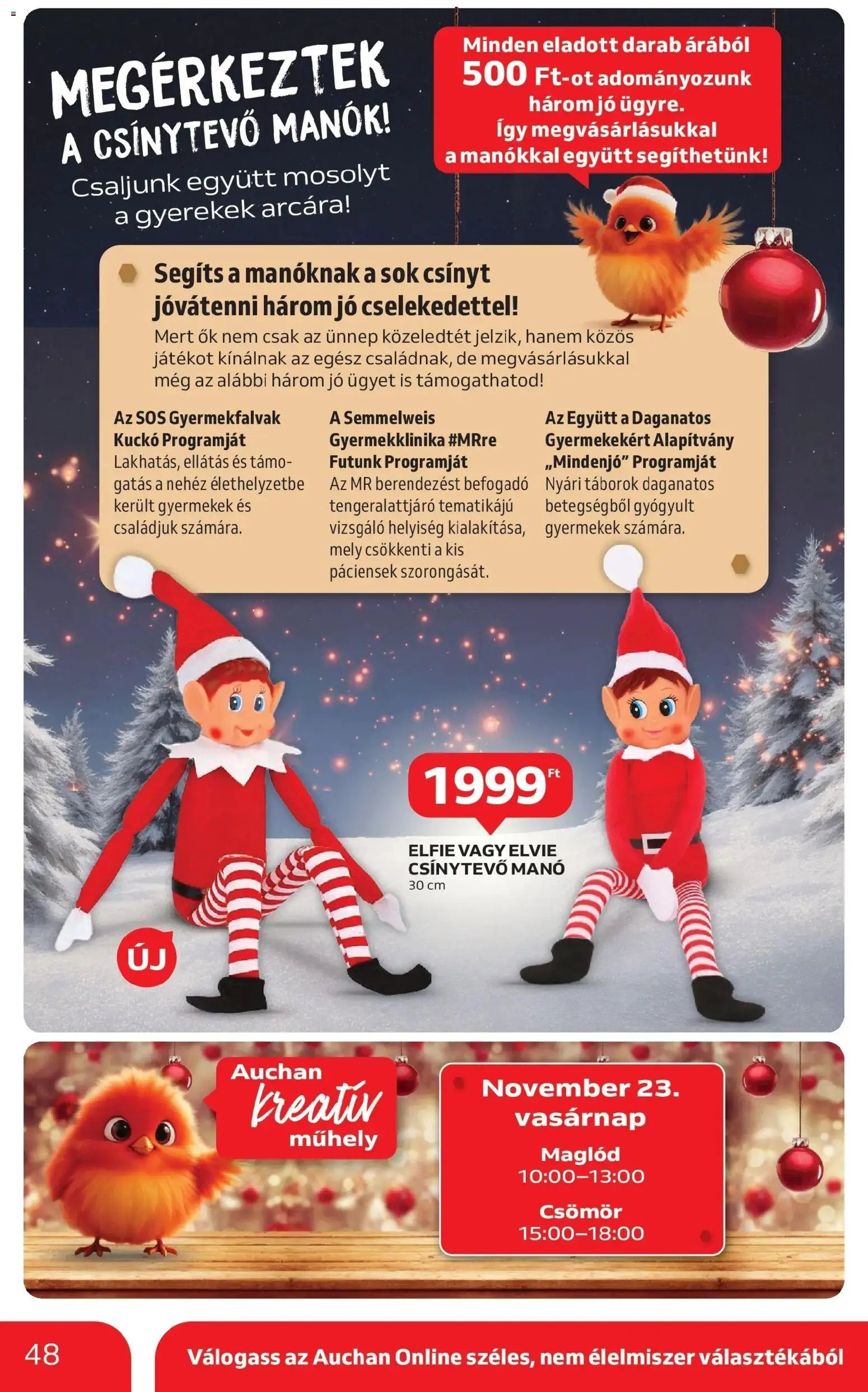 Auchan újság 2025.11.20. Kecskemét Akciós újság Auchan (2025-11-20 - 2025-11-26)