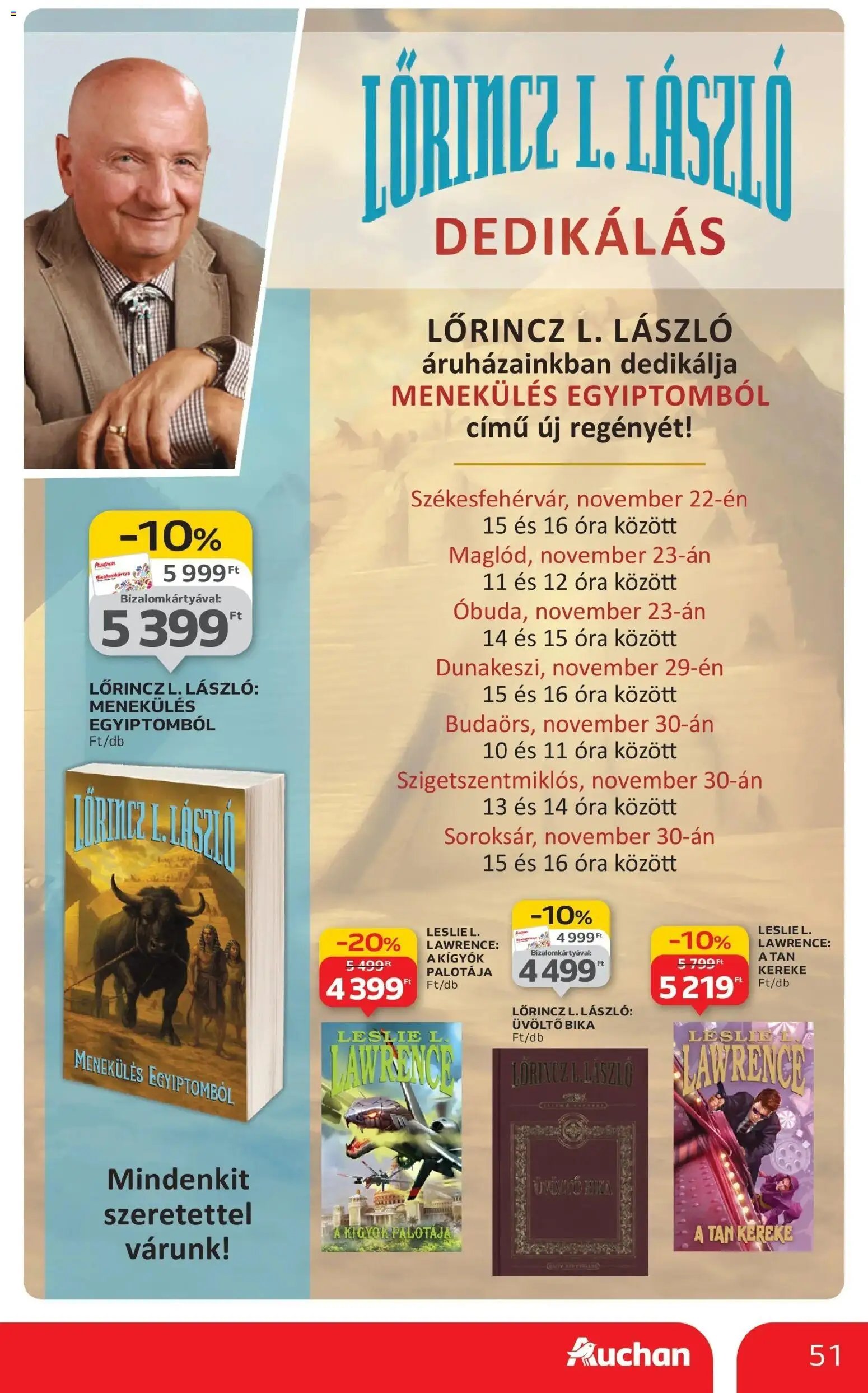 Auchan újság 2025.11.20. Kecskemét Akciós újság Auchan (2025-11-20 - 2025-11-26)