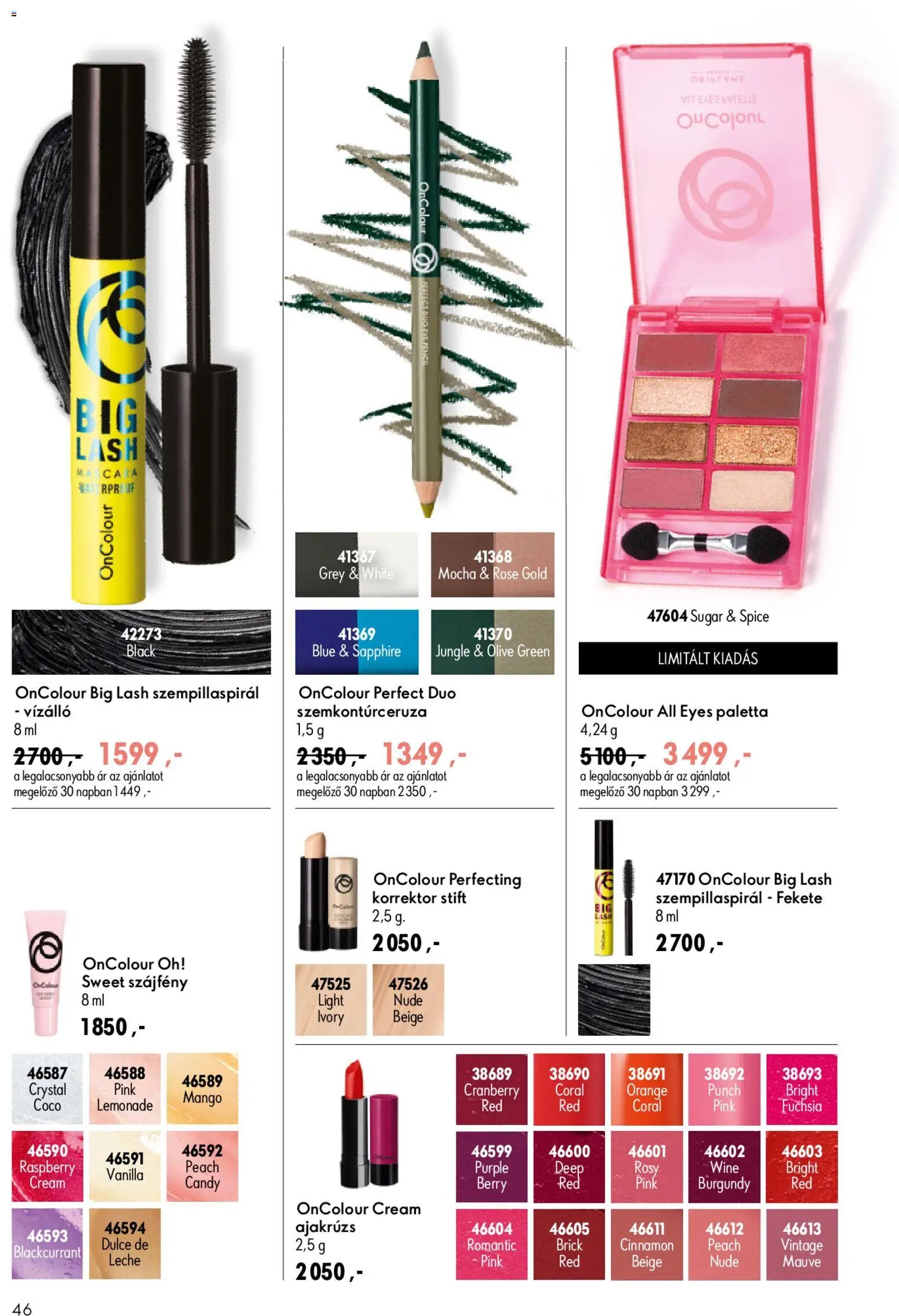 Oriflame újság 2026.07.08. Oriflame katalógus 2026/10