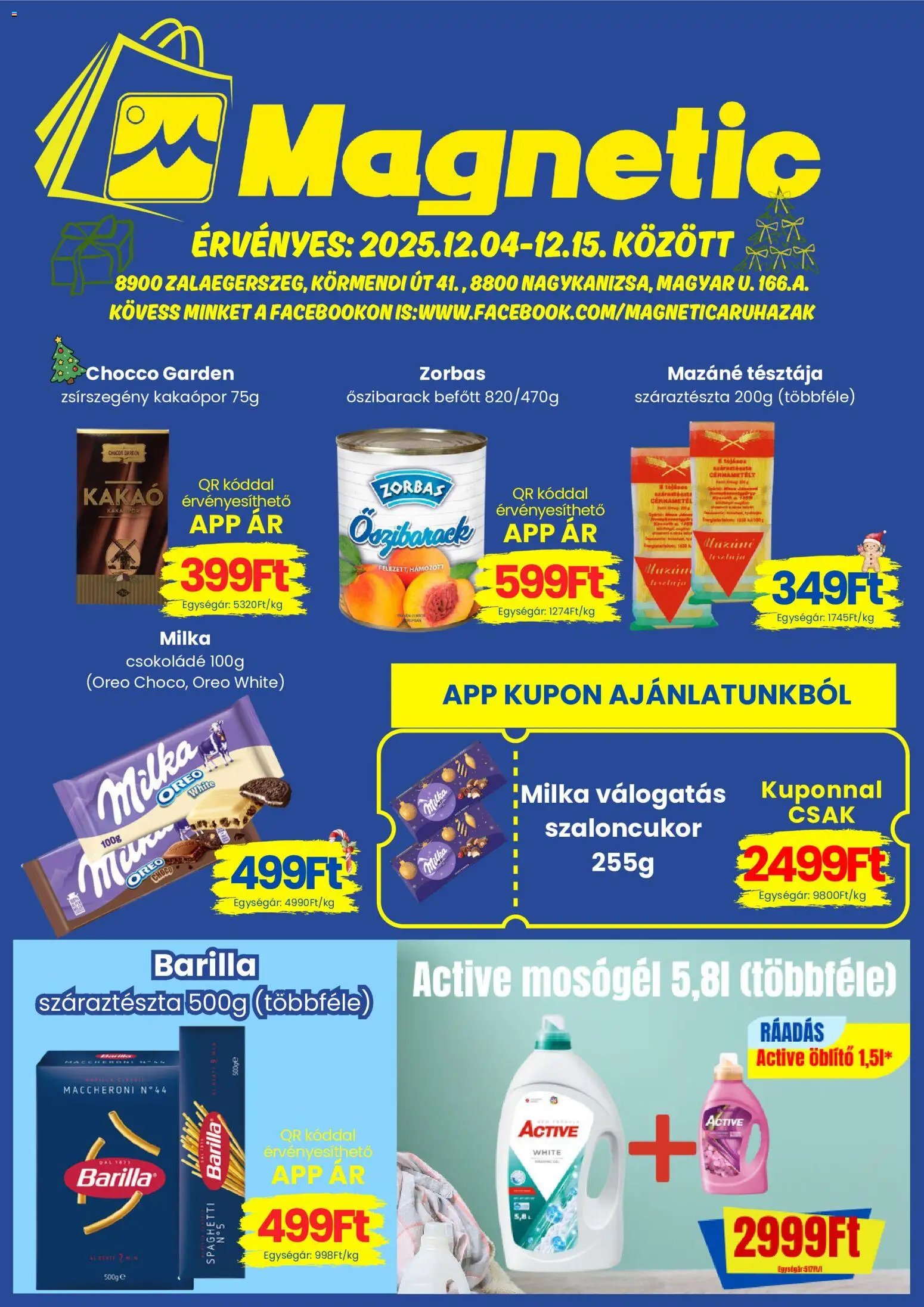 Magnetic újság 2025.12.04. Akciós újság Magnetic (2025-12-04 - 2025-12-15)