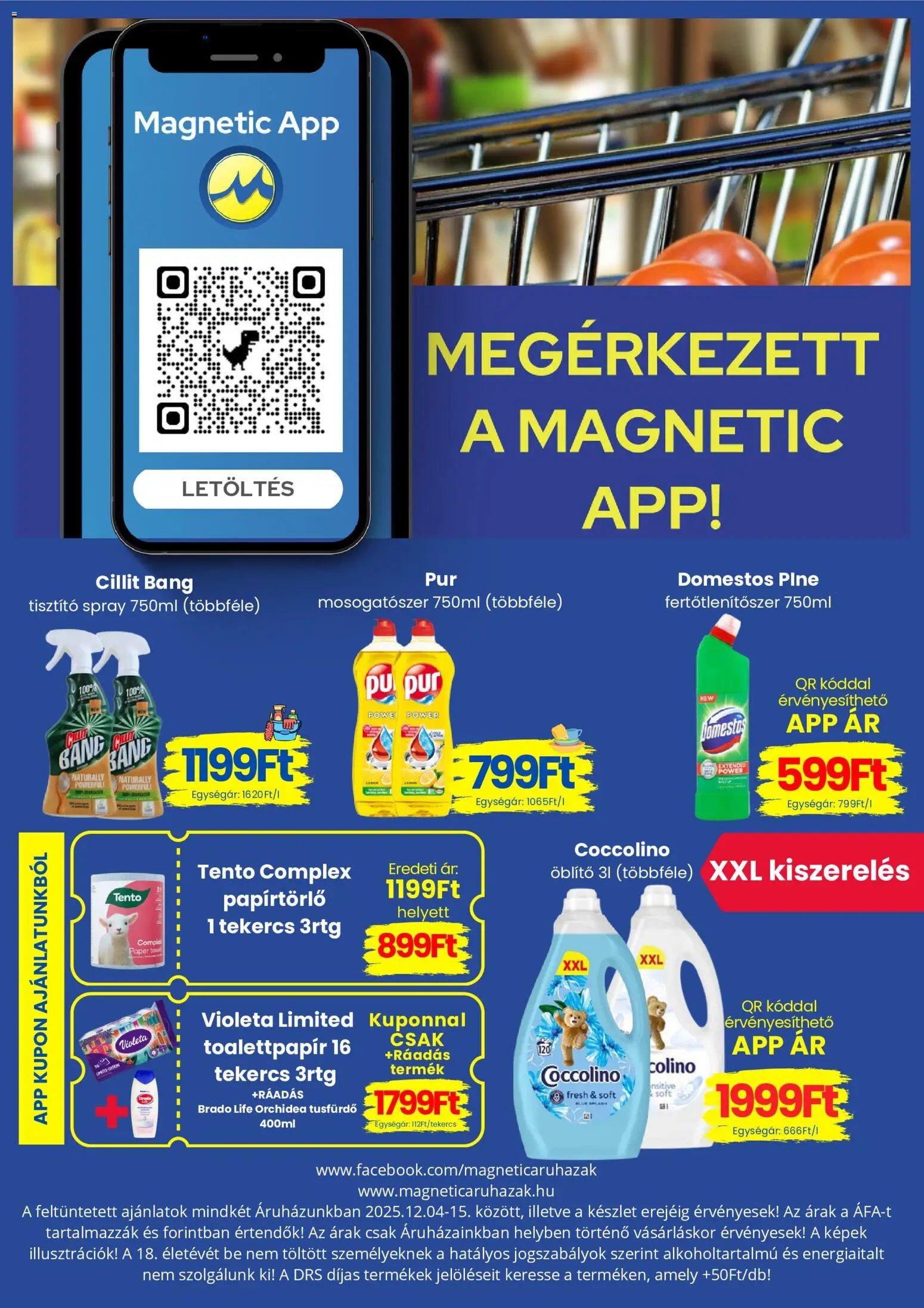 Magnetic újság 2025.12.04. Akciós újság Magnetic (2025-12-04 - 2025-12-15)