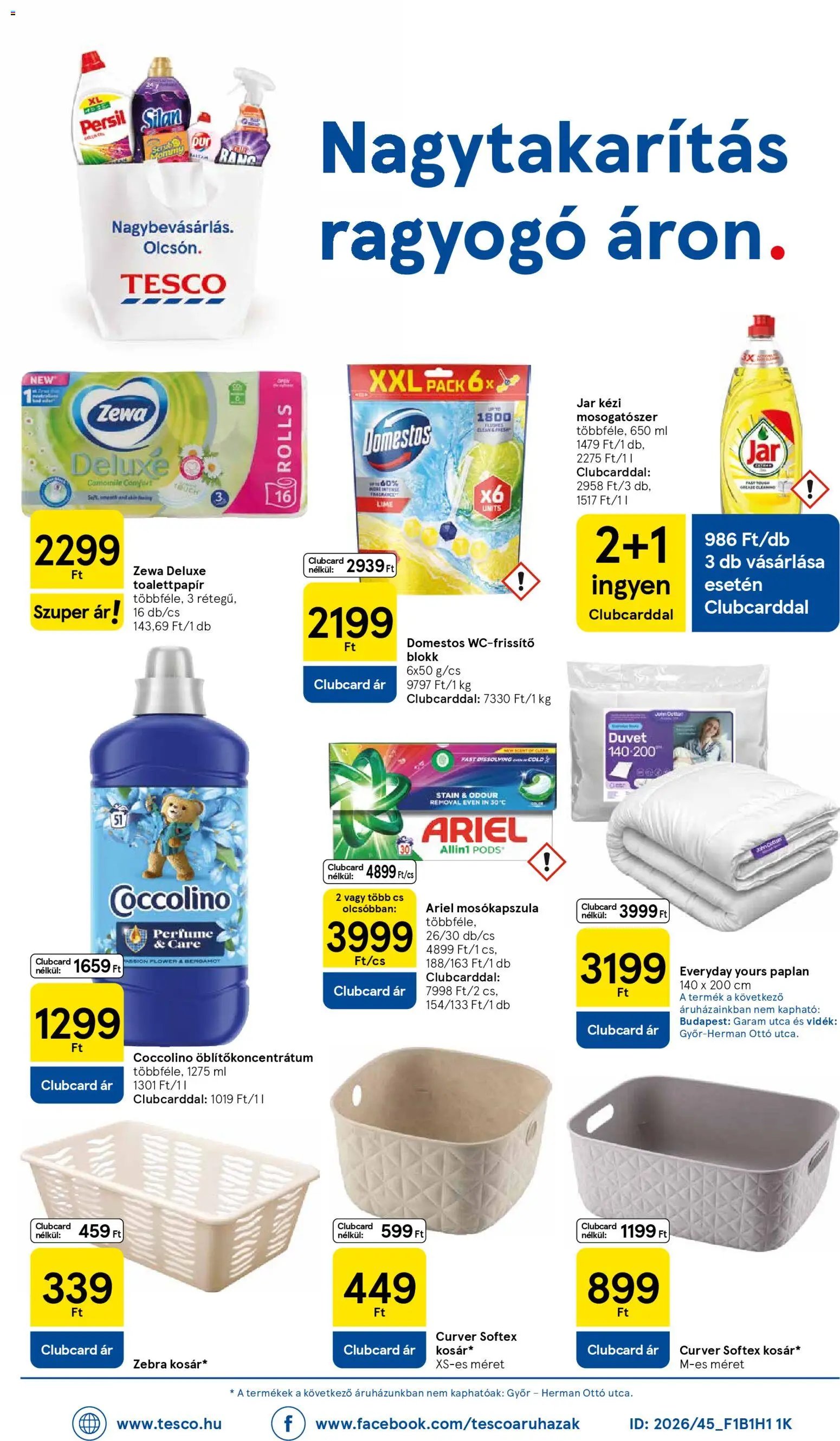 Tesco újság 2026.01.02. Szupermarket akciós újság (2026-01-02)