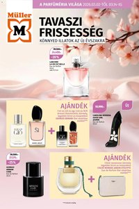 Müller újság 2026.03.02. A parfüméria világa (2026-03-02 - 2026-03-14)