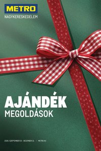 Metro újság 2026.09.15. Metro Ajándék megoldások 2026/09-12