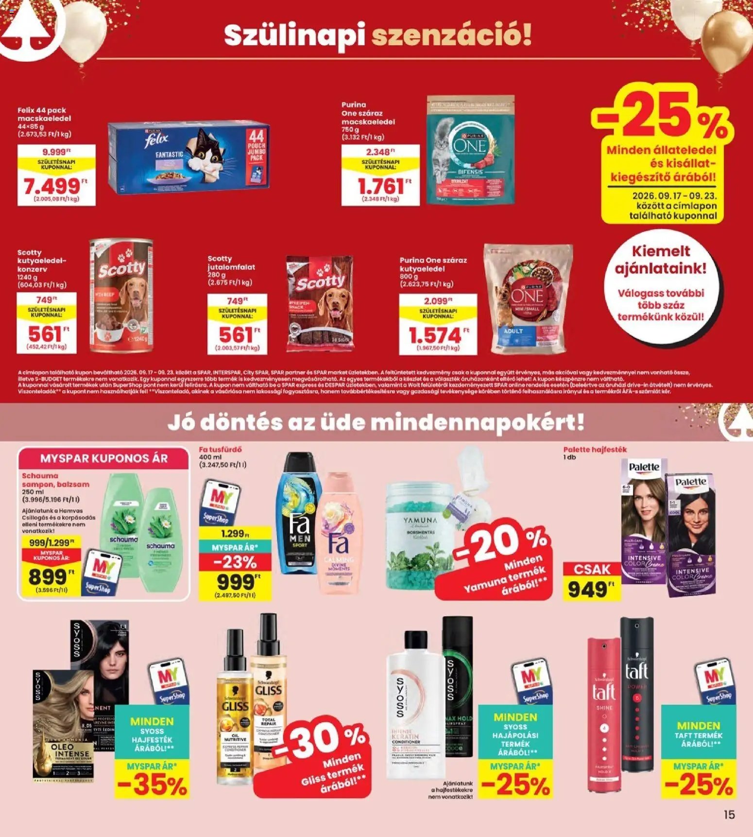 Interspar újság 2026.09.17. Interspar akciós újság