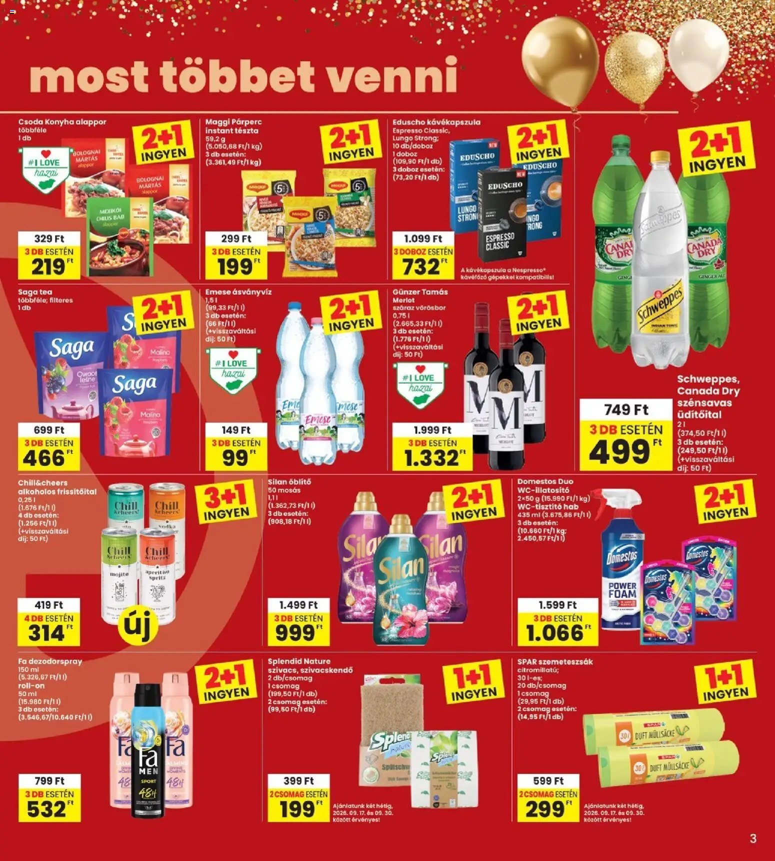Interspar újság 2026.09.17. Interspar akciós újság