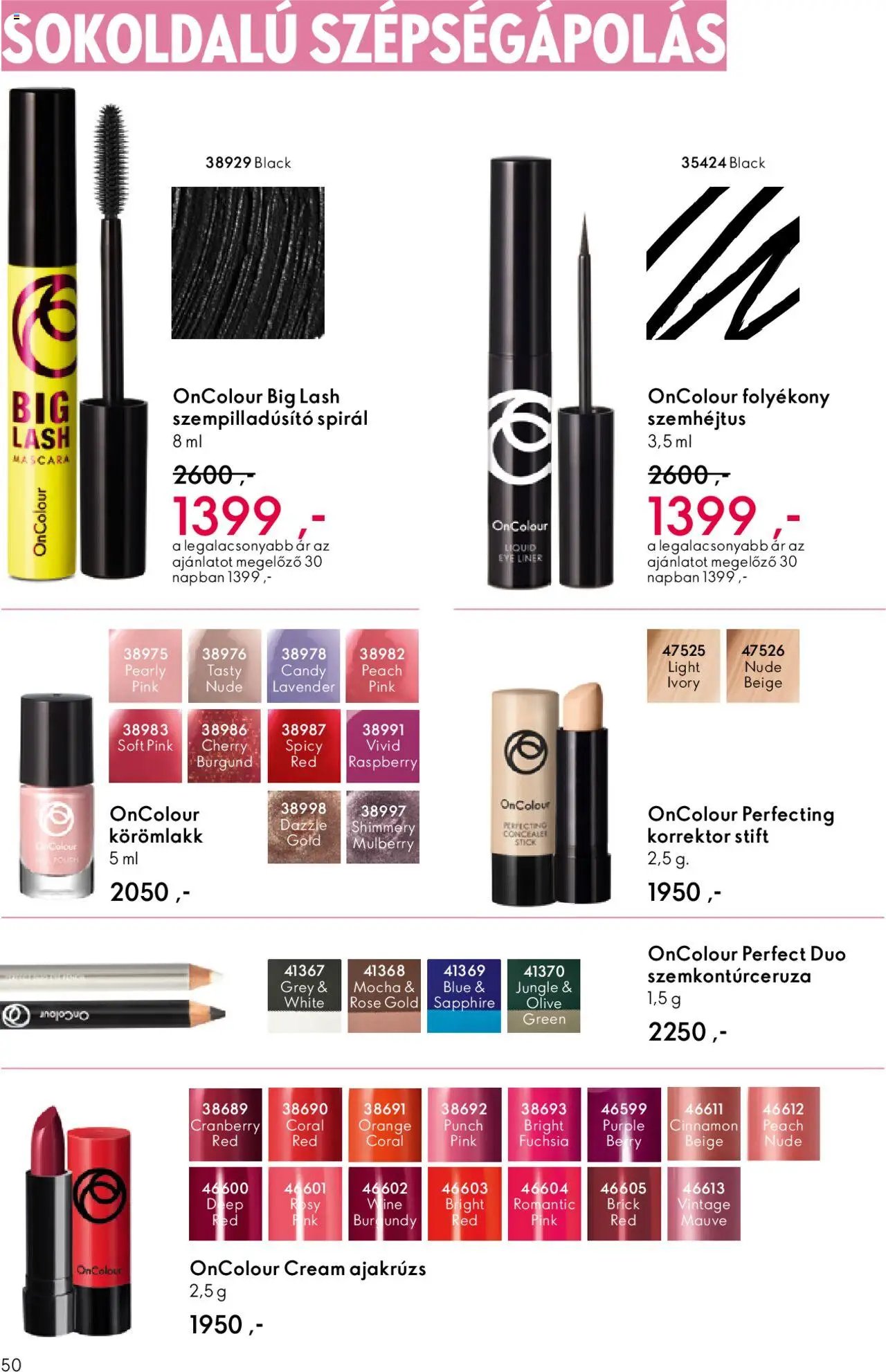 Oriflame újság 2025.10.01. Oriflame katalógus 2025/14 (2025-10-01 - 2025-10-21)