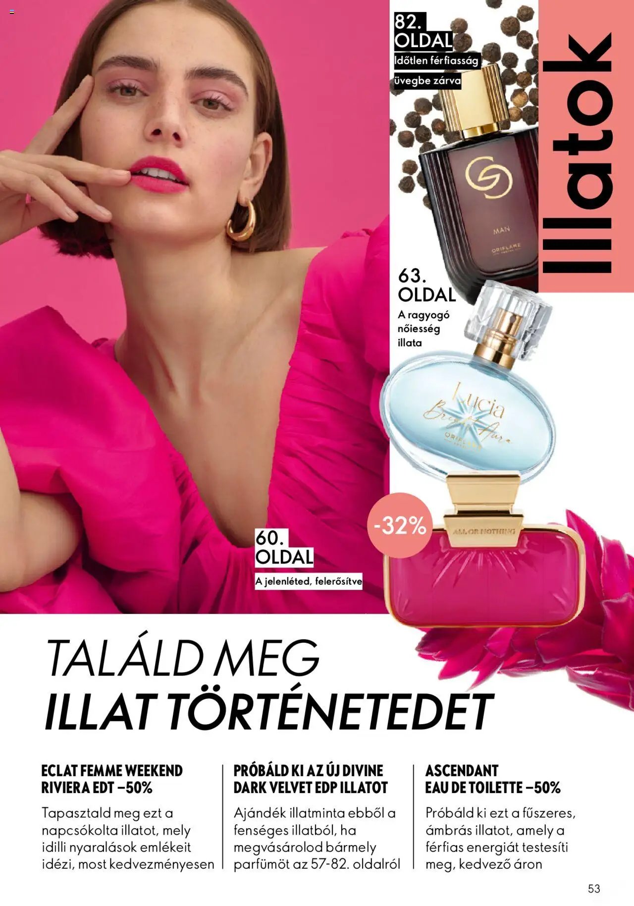 Oriflame újság 2025.10.01. Oriflame katalógus 2025/14 (2025-10-01 - 2025-10-21)