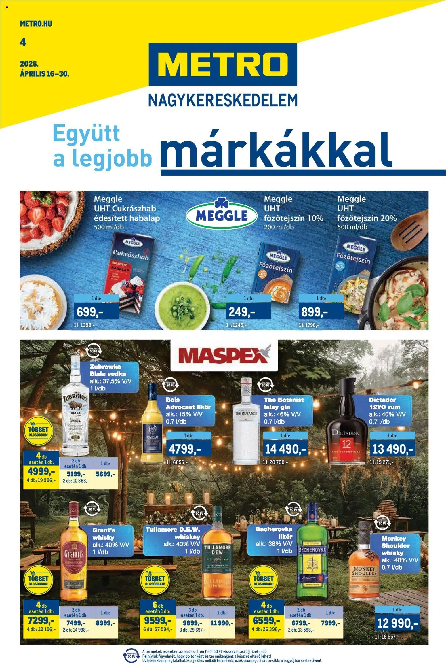 Metro újság 2026.04.16. Metro akciós újság (2026-04-16 - 2026-04-30)
