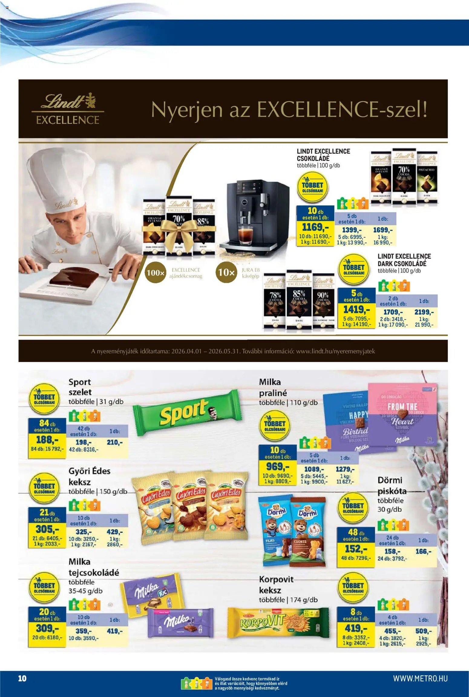 Metro újság 2026.04.16. Metro akciós újság (2026-04-16 - 2026-04-30)