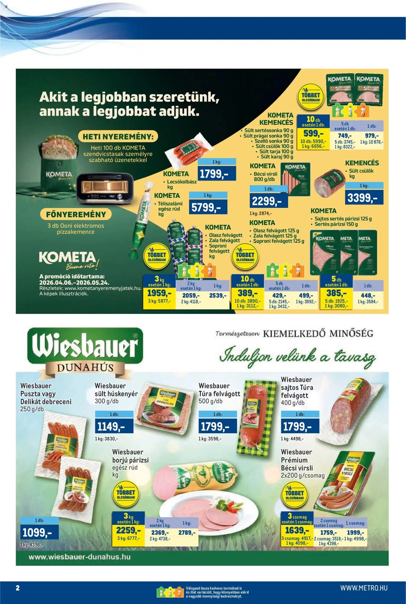 Metro újság 2026.04.16. Metro akciós újság (2026-04-16 - 2026-04-30)