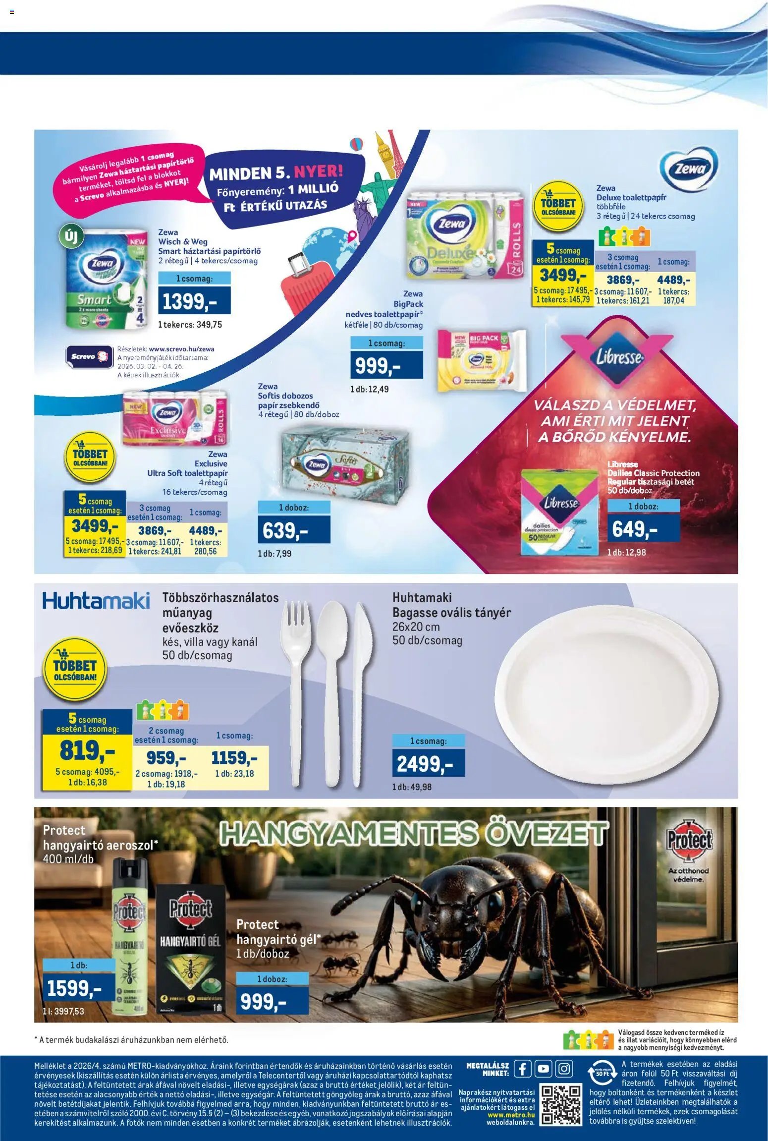 Metro újság 2026.04.16. Metro akciós újság (2026-04-16 - 2026-04-30)