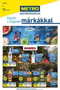 Metro újság 2026.04.16. Metro akciós újság (2026-04-16 - 2026-04-30)