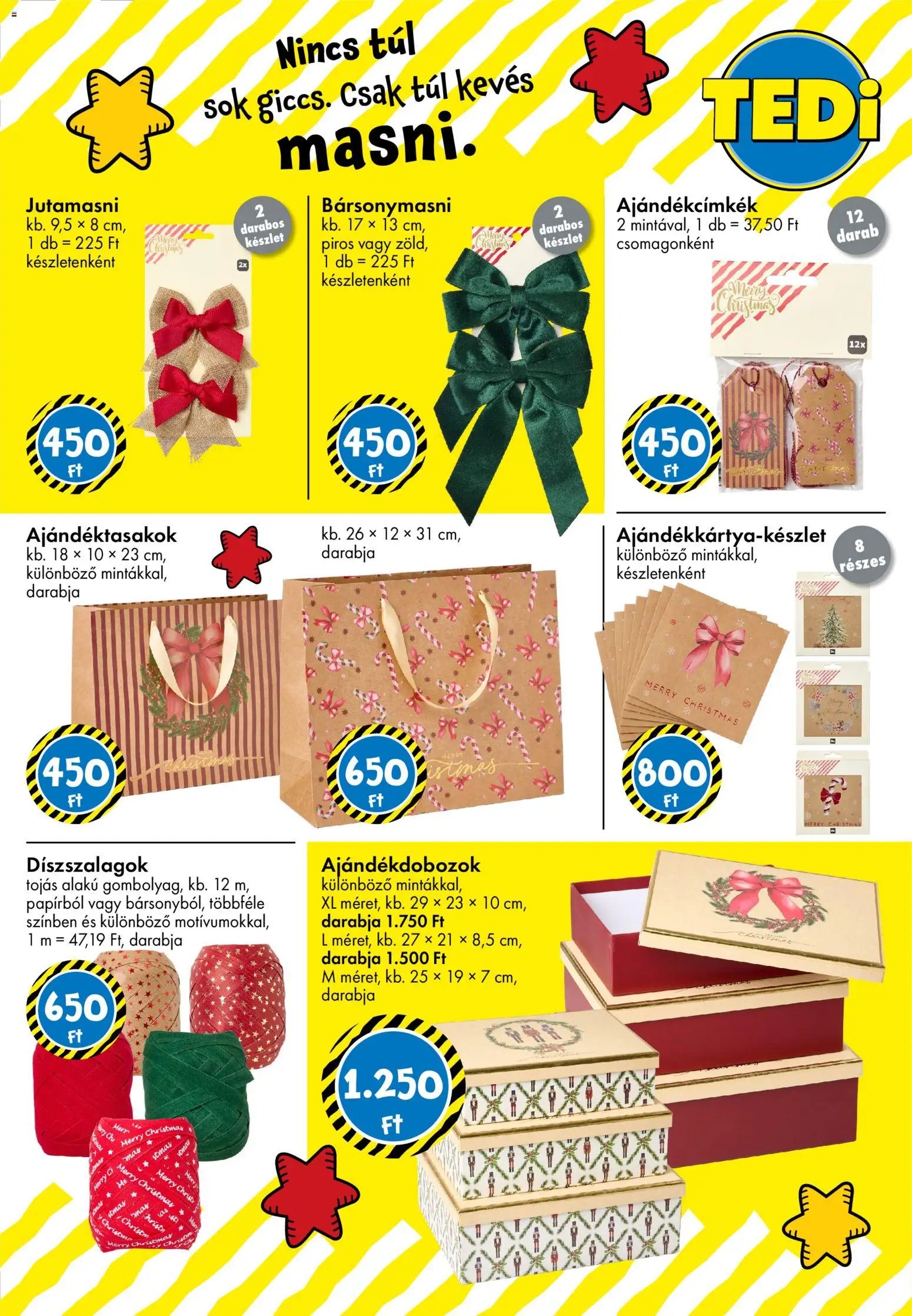TEDi Karácsony akciós újság 2026.10.24. -tól/től 🧑‍🎄❄️