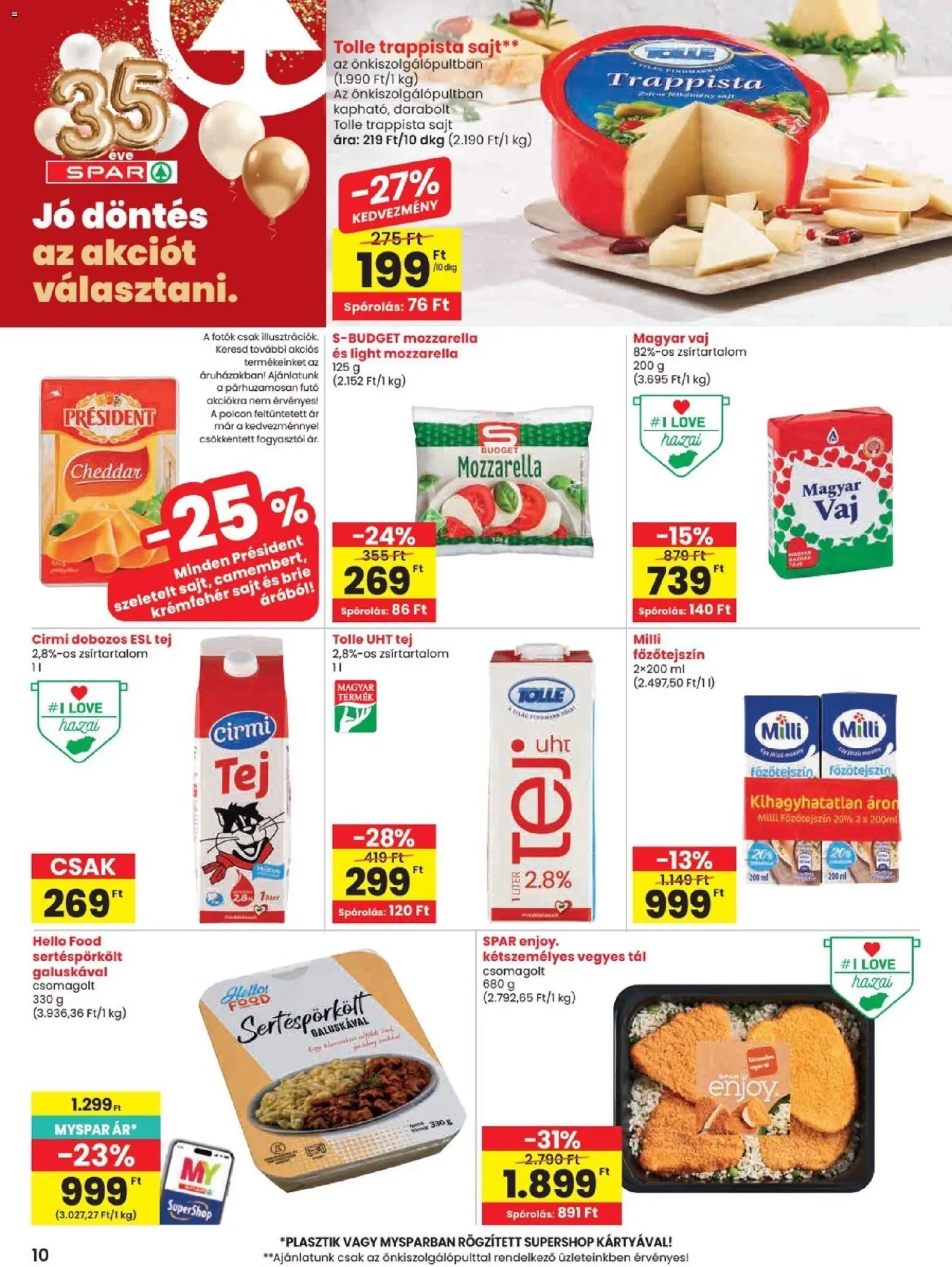 Spar újság 2026.06.11. Spar akciós újság