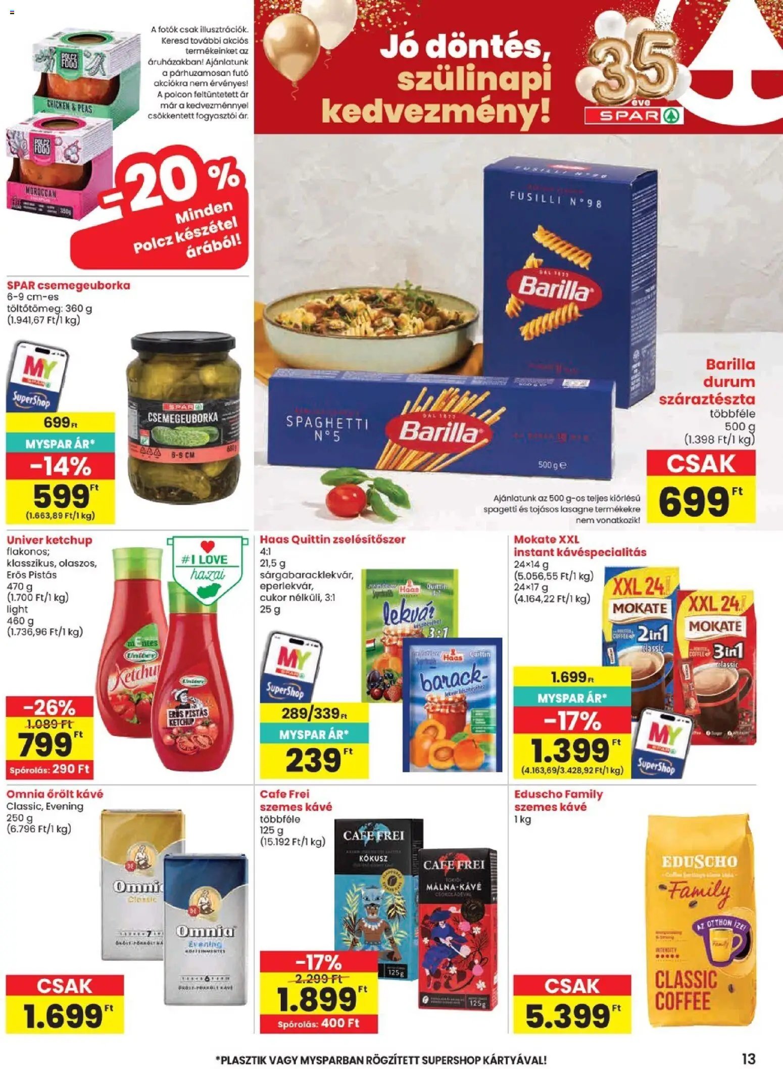 Spar újság 2026.06.11. Spar akciós újság
