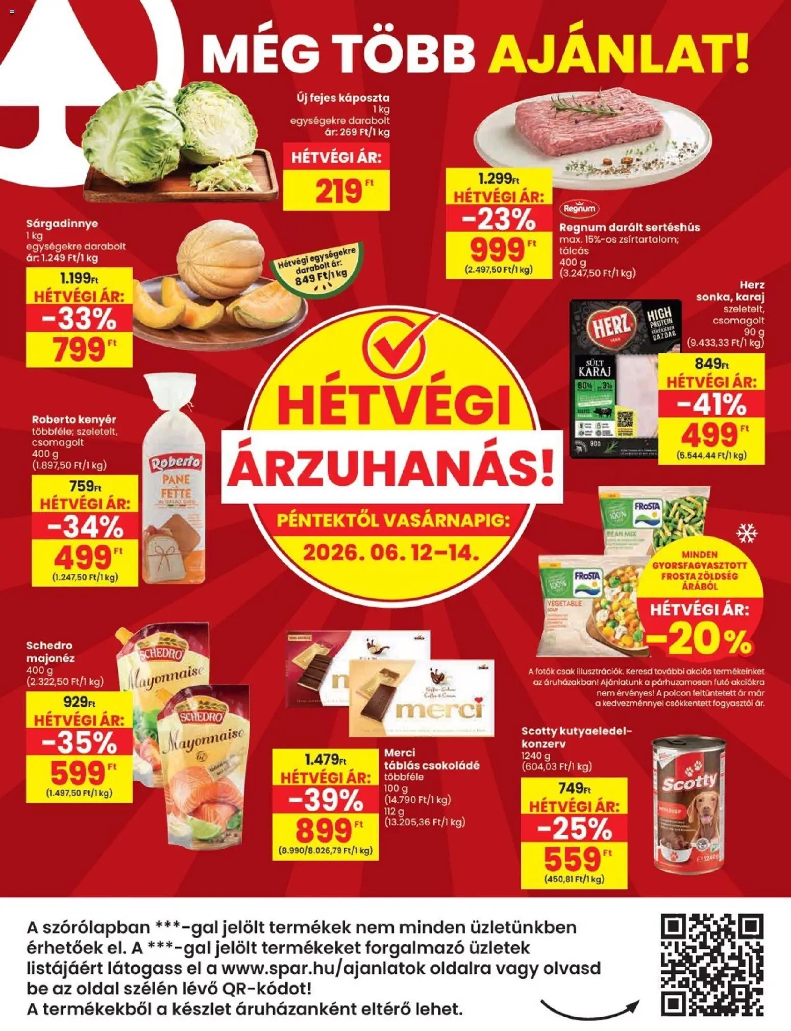 Spar újság 2026.06.11. Spar akciós újság