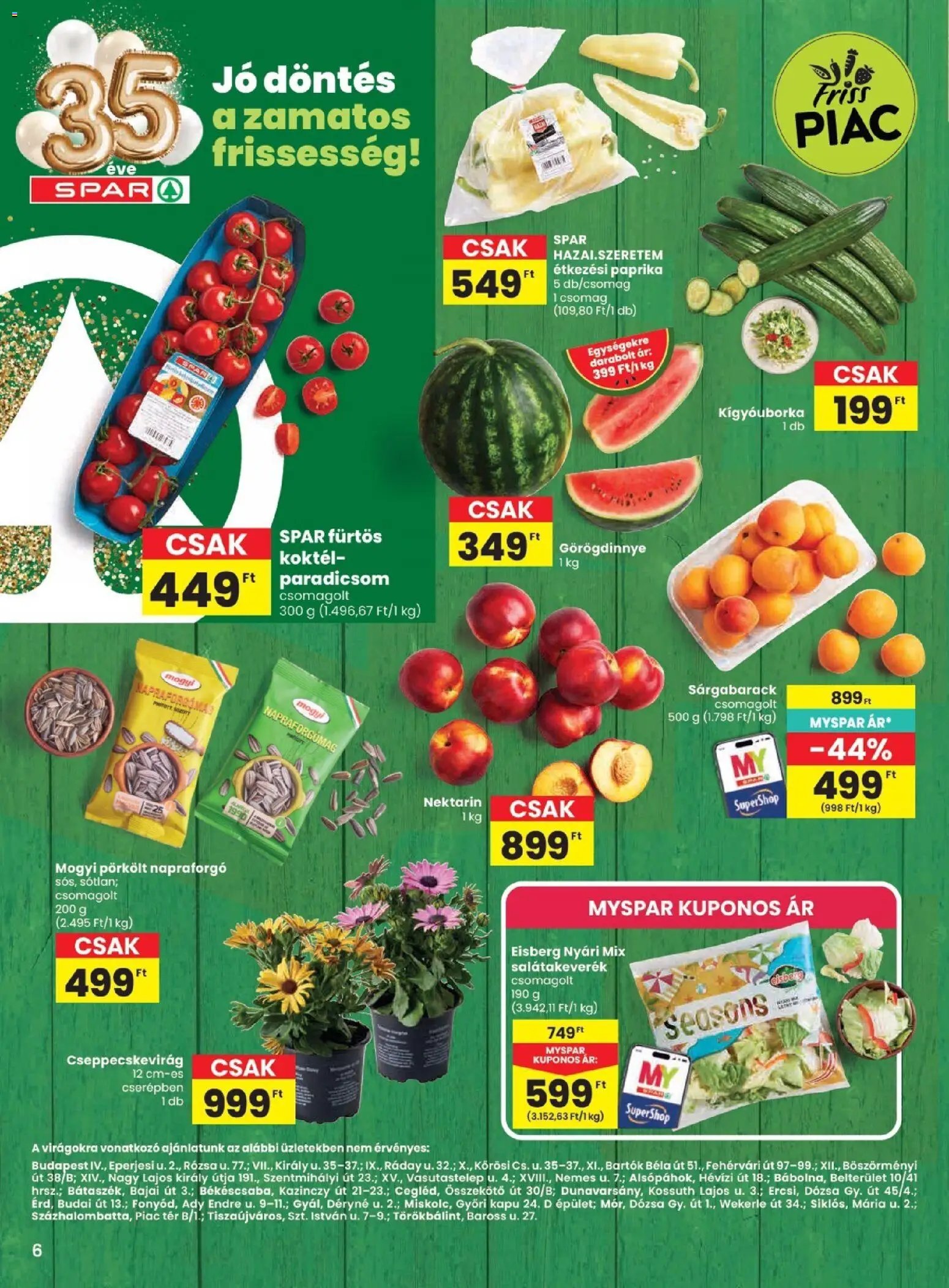 Spar újság 2026.06.11. Spar akciós újság