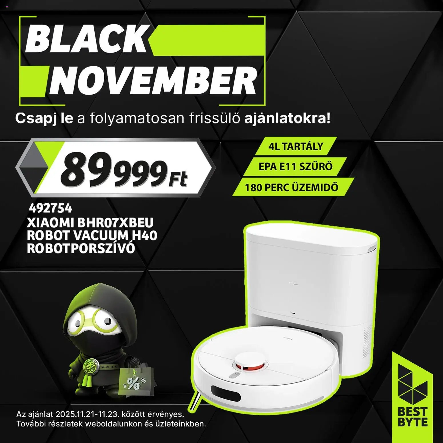 Best Byte újság 2025.11.21. Black Friday (2025-11-21 - 2025-11-23)