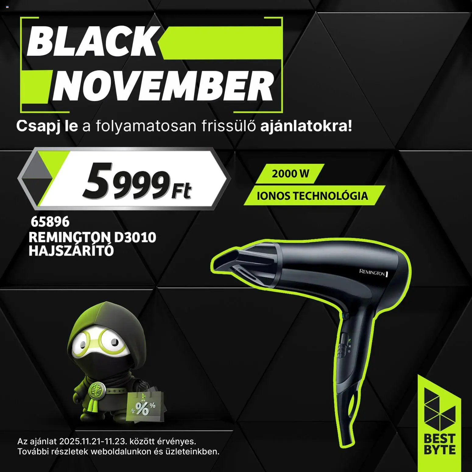 Best Byte újság 2025.11.21. Black Friday (2025-11-21 - 2025-11-23)