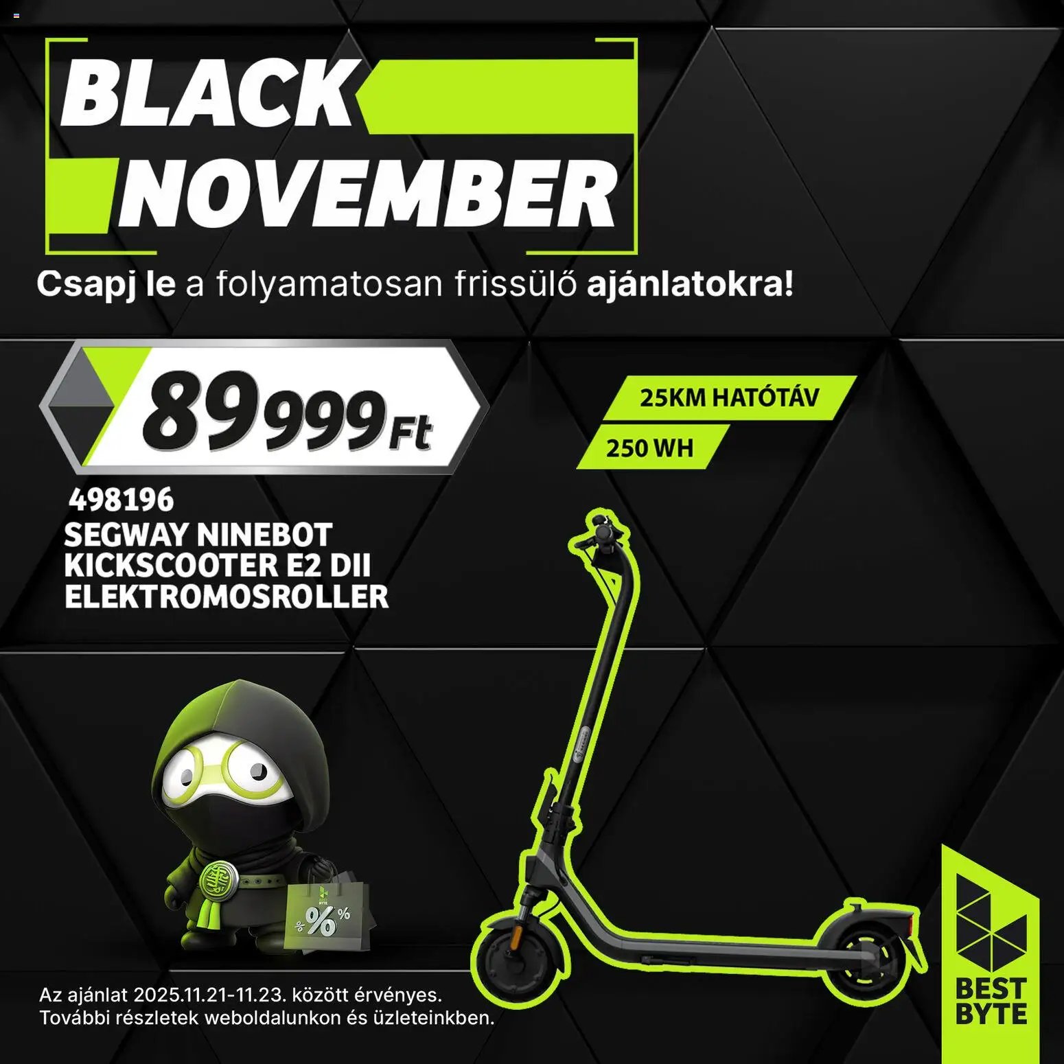Best Byte újság 2025.11.21. Black Friday (2025-11-21 - 2025-11-23)