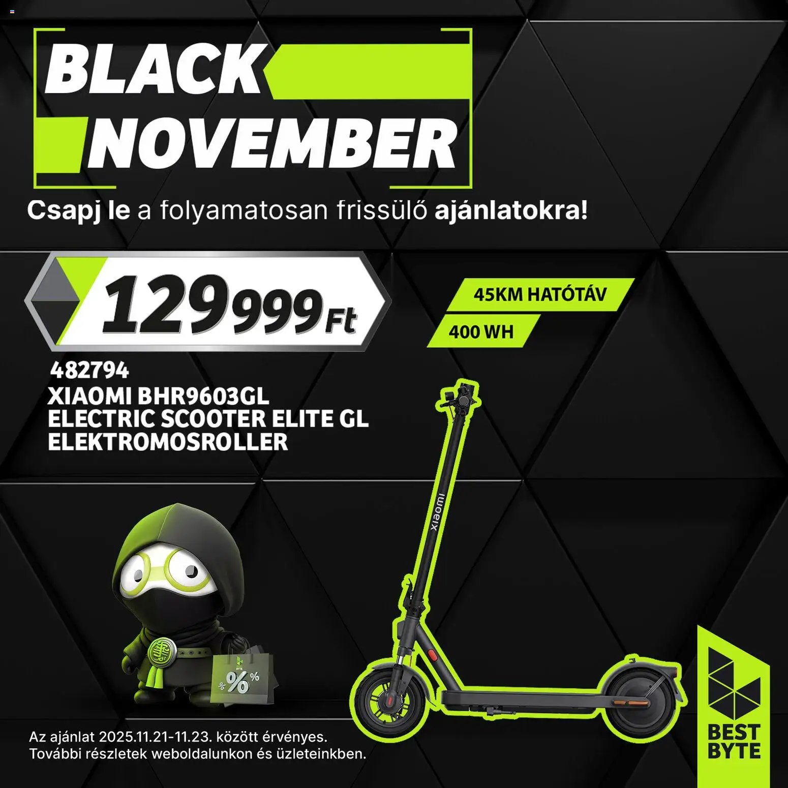 Best Byte újság 2025.11.21. Black Friday (2025-11-21 - 2025-11-23)