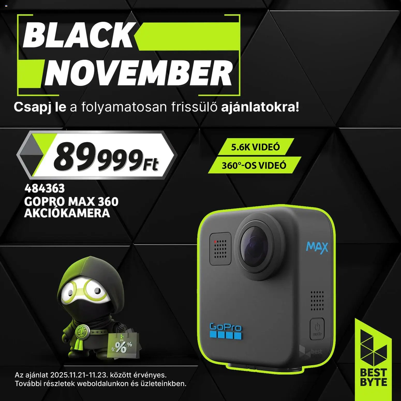 Best Byte újság 2025.11.21. Black Friday (2025-11-21 - 2025-11-23)