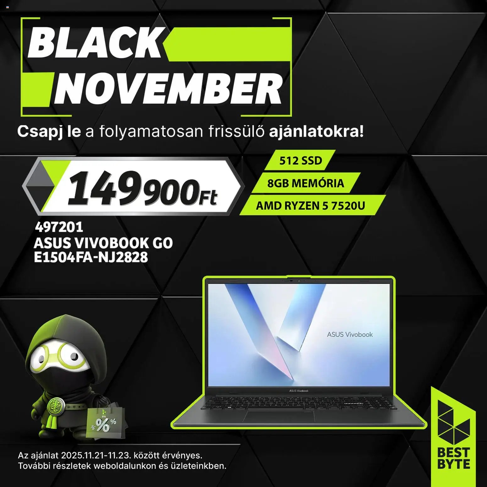 Best Byte újság 2025.11.21. Black Friday (2025-11-21 - 2025-11-23)