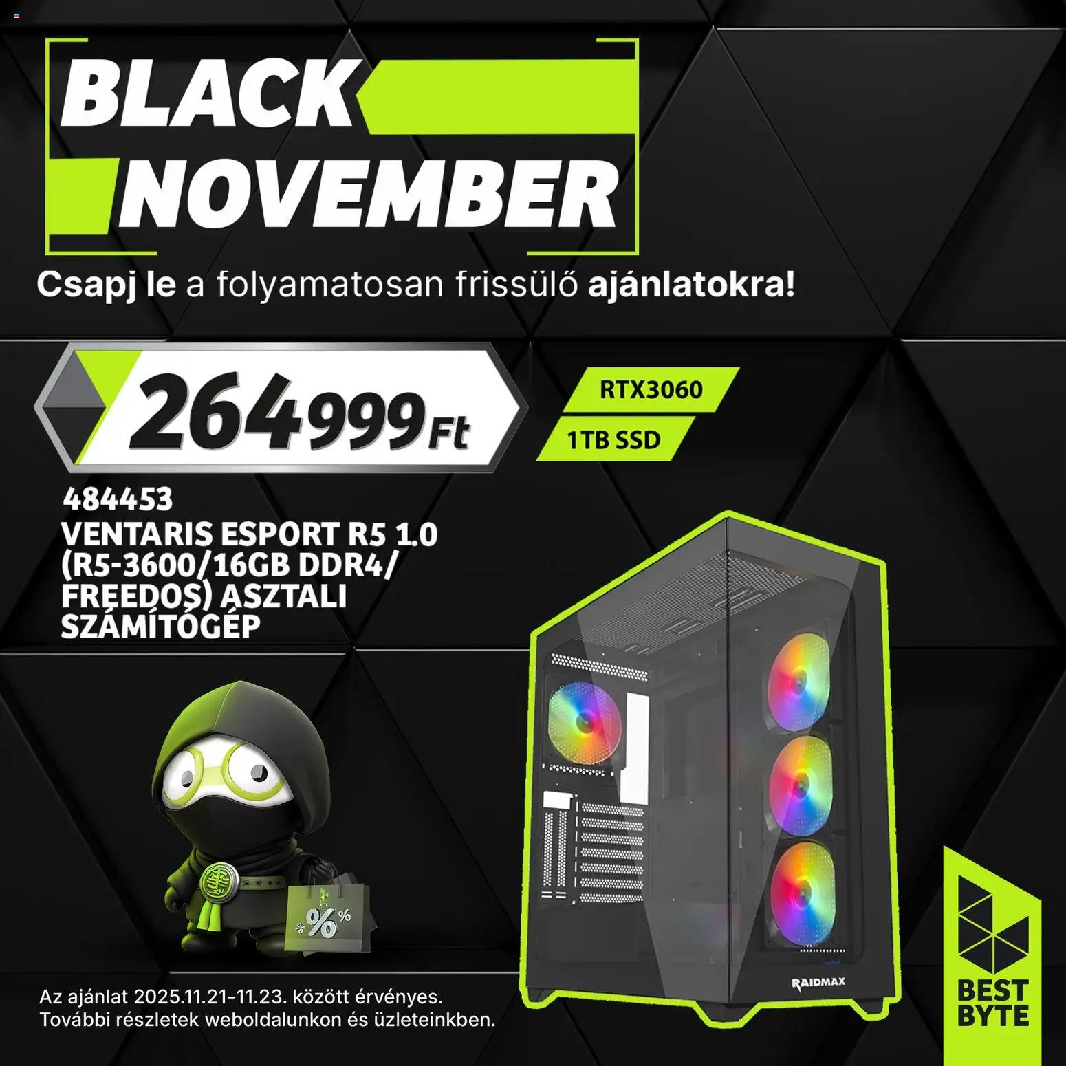 Best Byte újság 2025.11.21. Black Friday (2025-11-21 - 2025-11-23)
