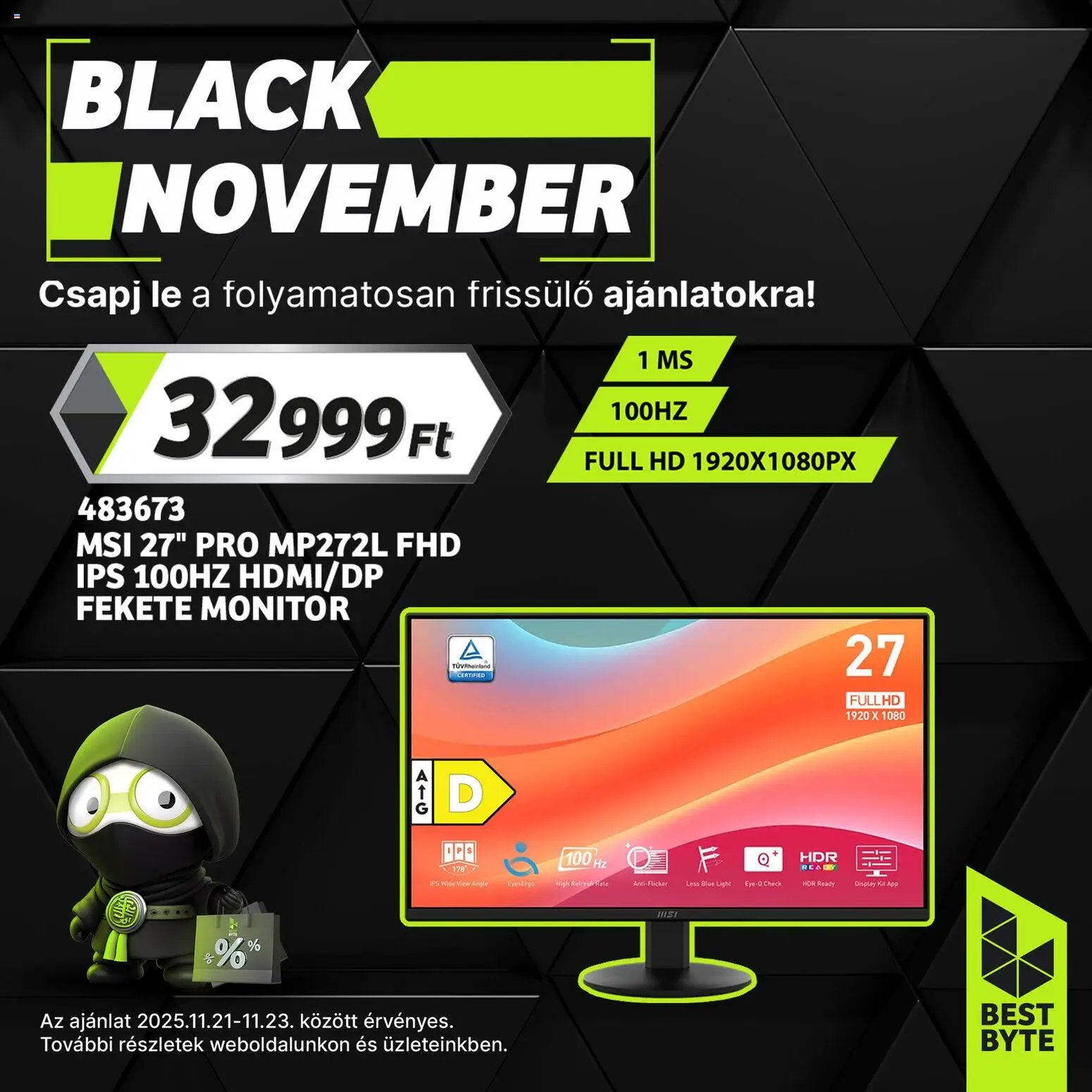 Best Byte újság 2025.11.21. Black Friday (2025-11-21 - 2025-11-23)
