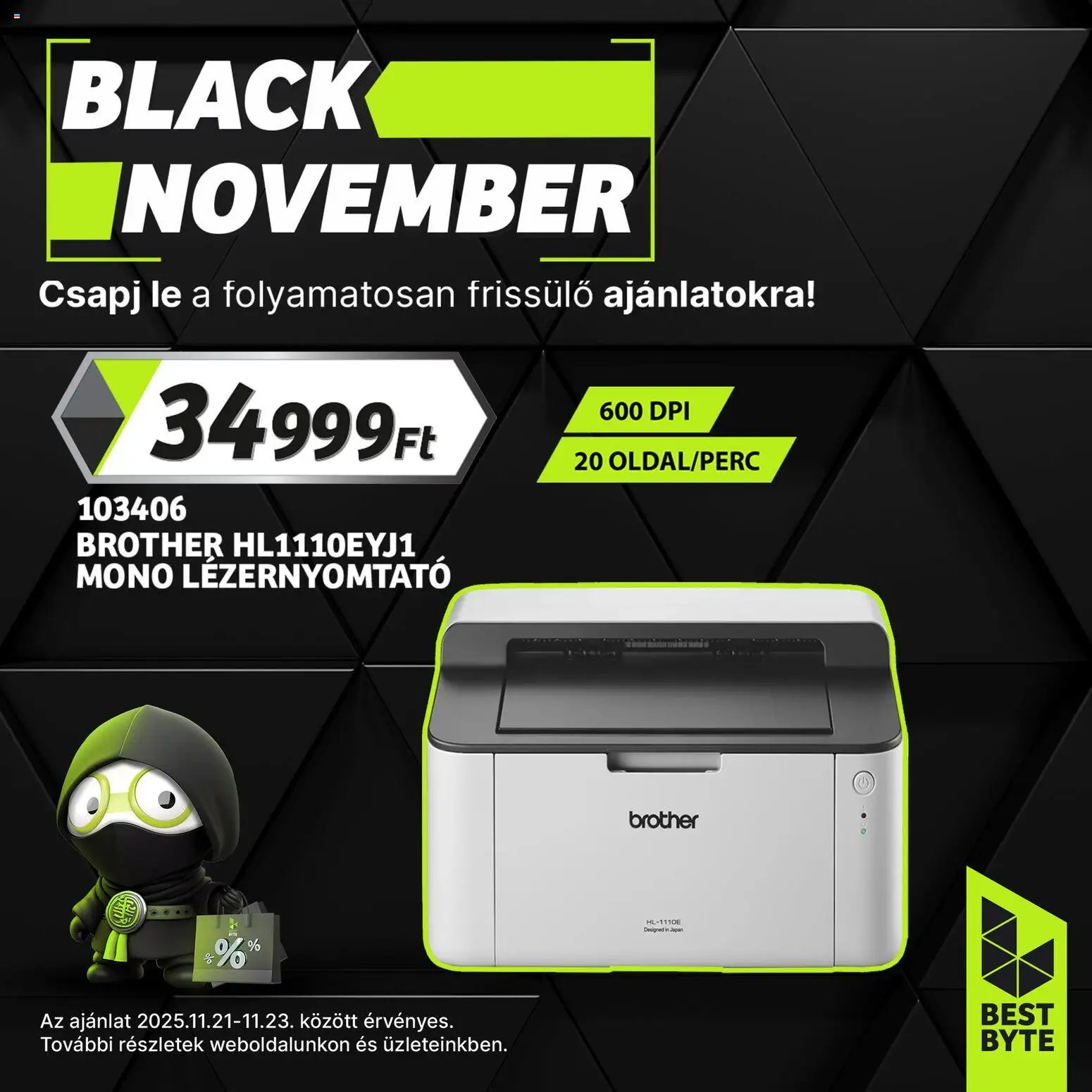 Best Byte újság 2025.11.21. Black Friday (2025-11-21 - 2025-11-23)