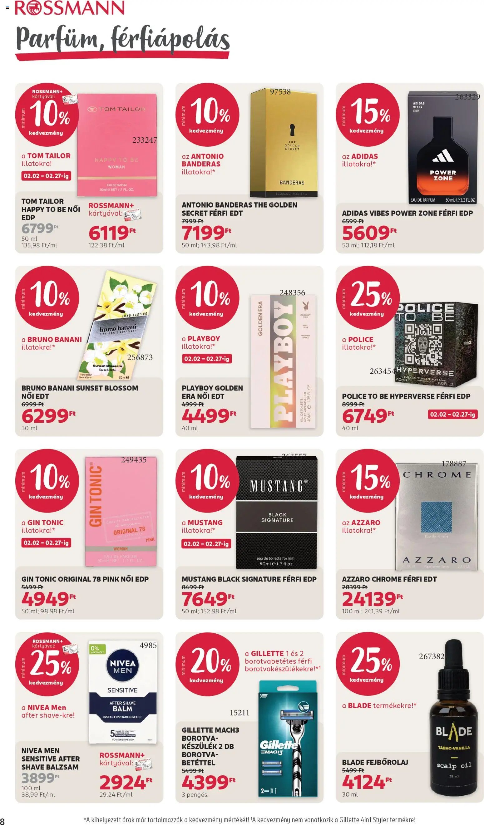 Rossmann újság 2026.02.02. Akciós újság Rossmann (2026-02-02 - 2026-02-13)